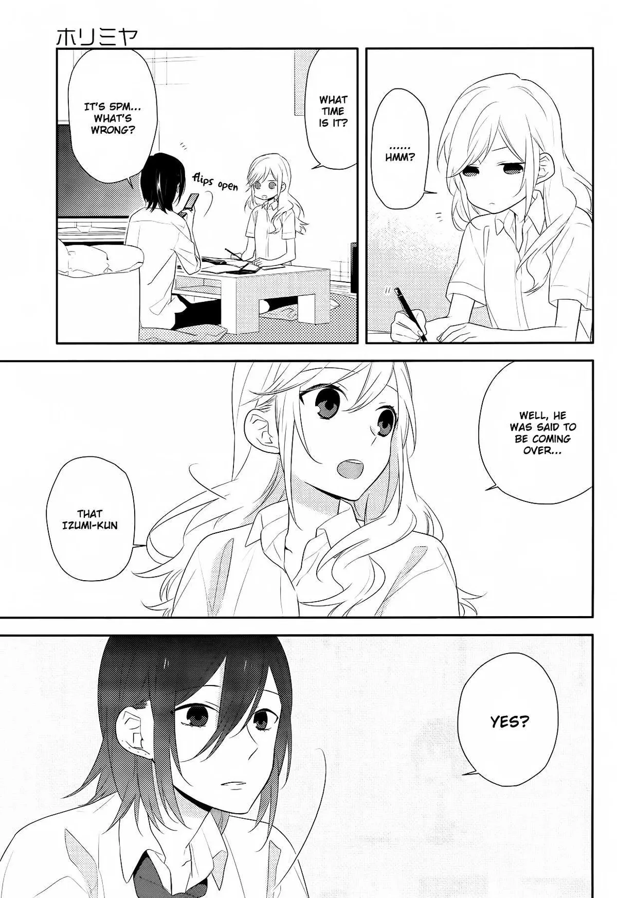 Read Horimiya chapter 25 image 22 on Lezhin