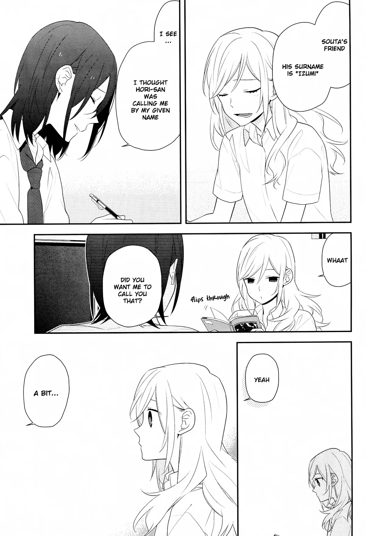 Read Horimiya chapter 25 image 24 on Lezhin