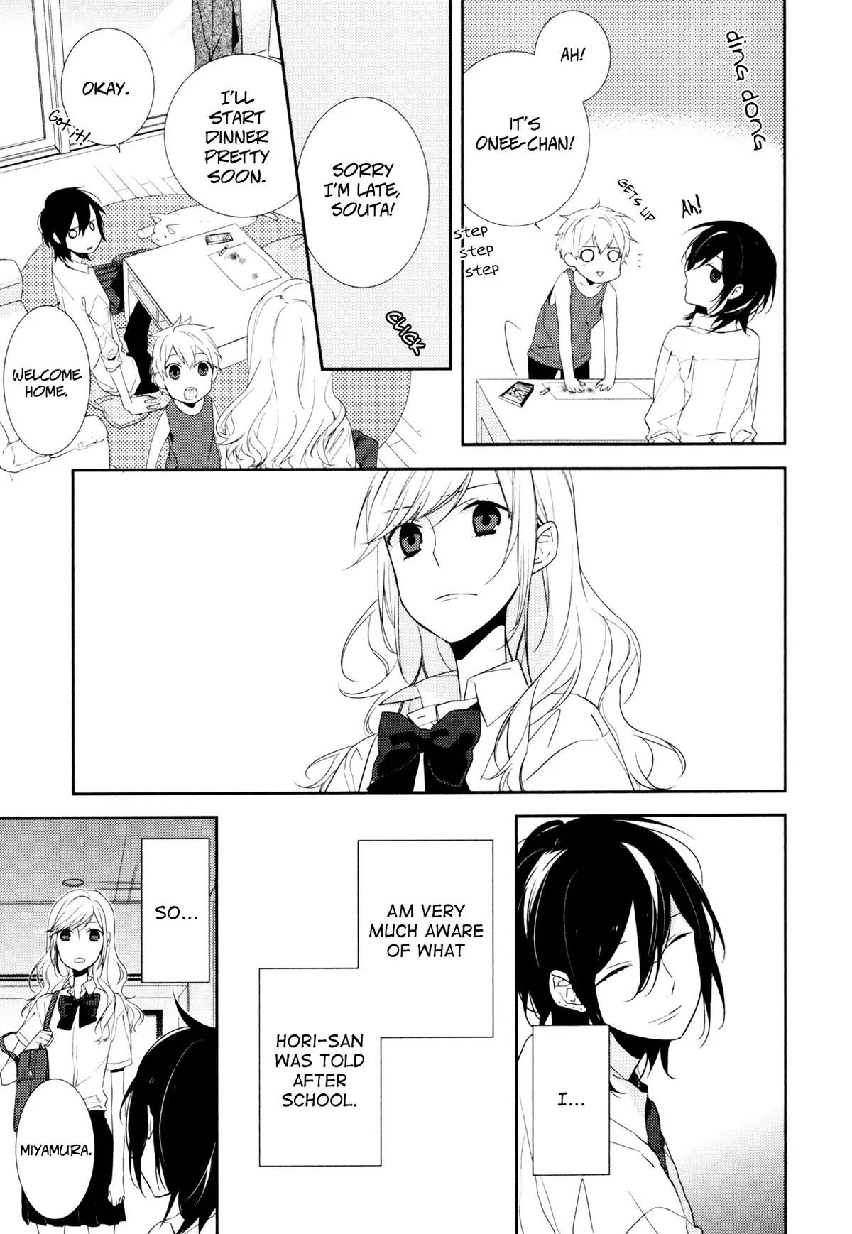 Read Horimiya chapter 3 image 16 on Lezhin