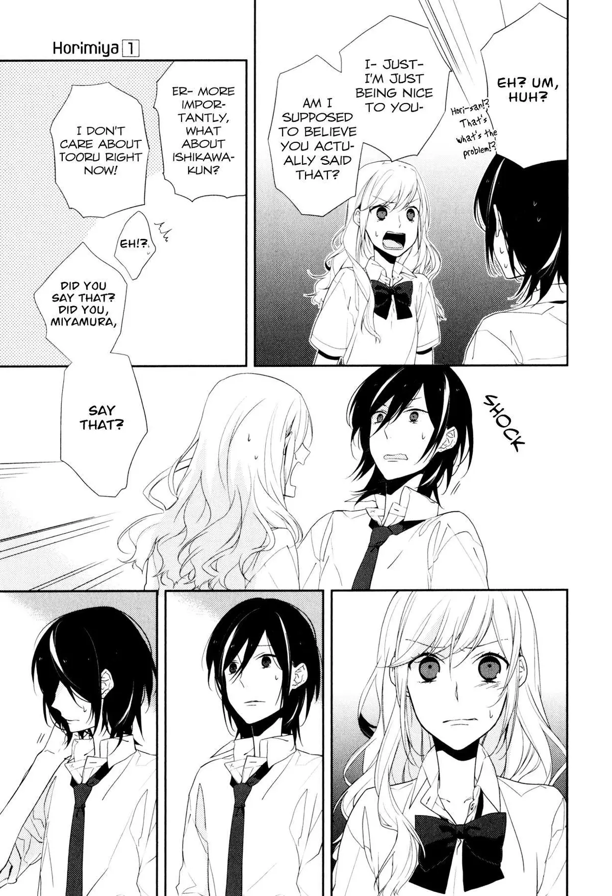 Read Horimiya chapter 3 image 18 on Lezhin