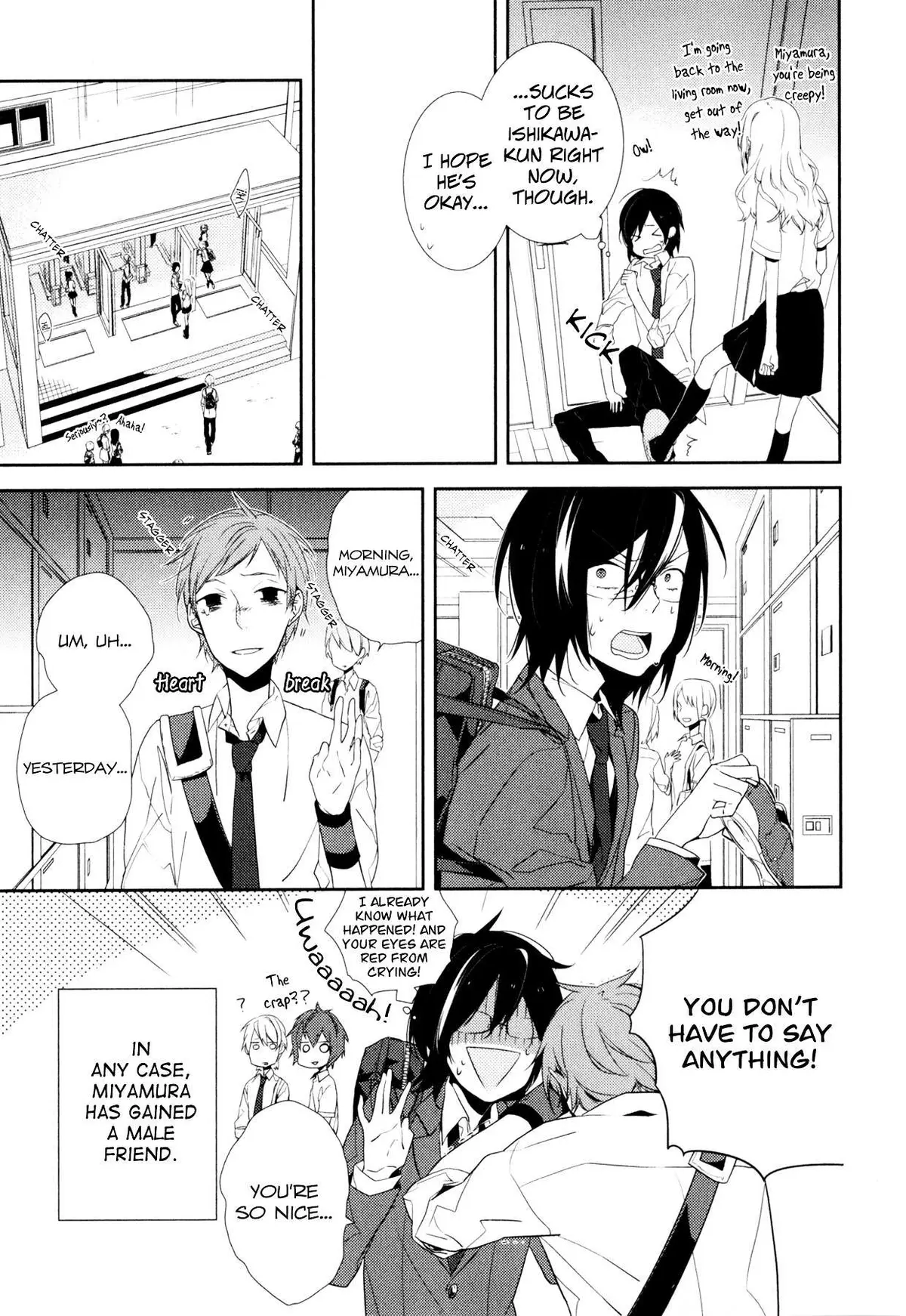 Read Horimiya chapter 3 image 24 on Lezhin