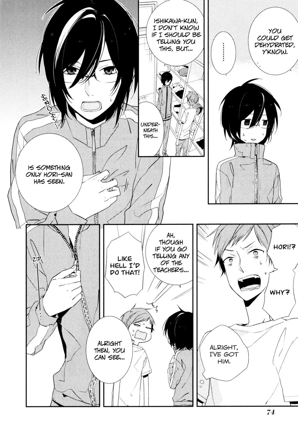 Read Horimiya chapter 3 image 7 on Lezhin