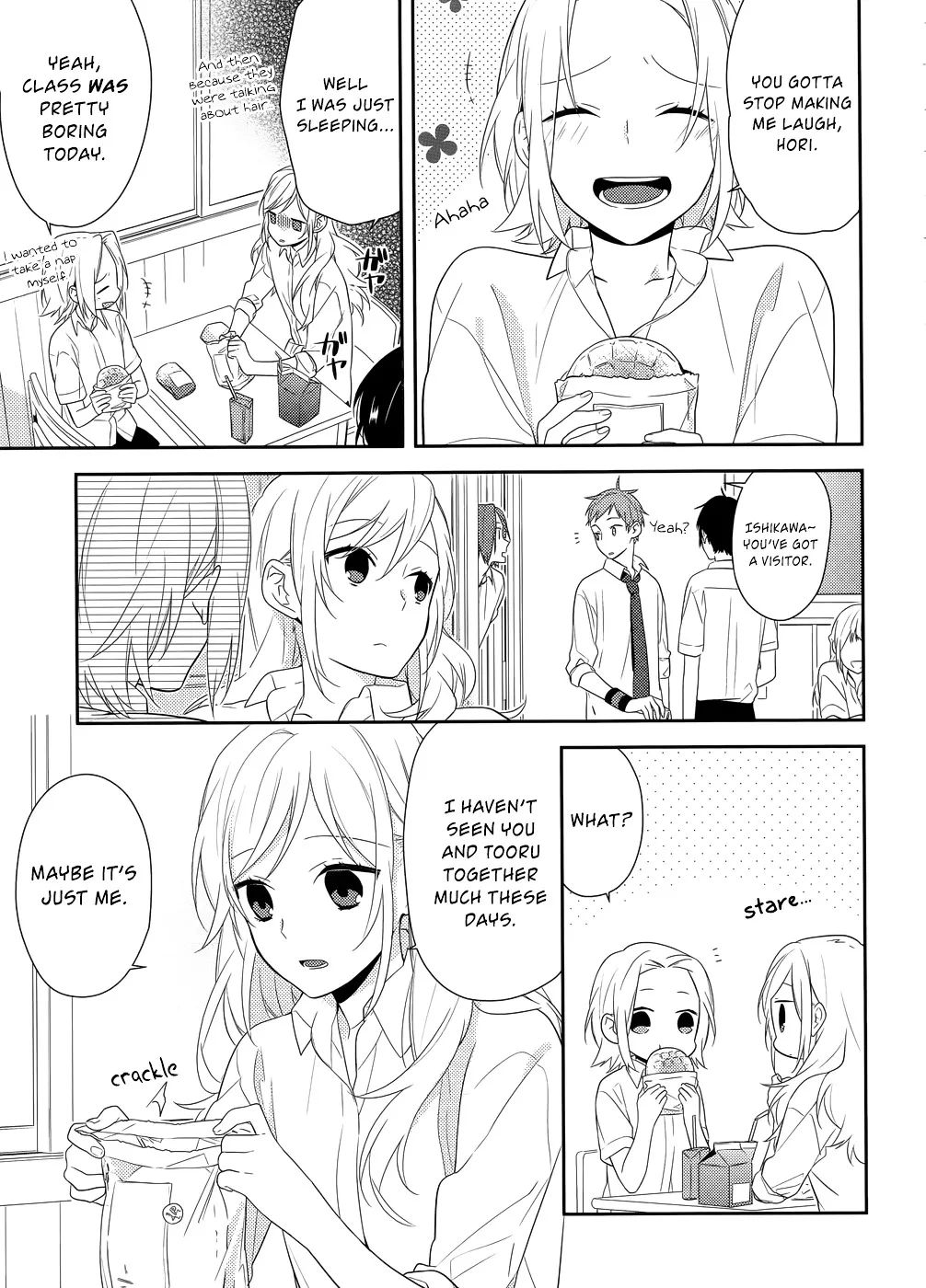Read Horimiya chapter 36 image 4 on Lezhin