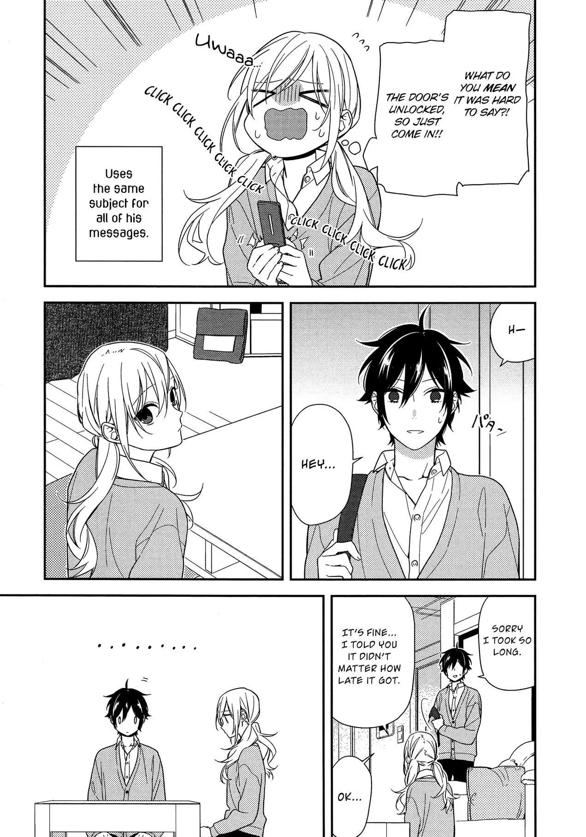 Read Horimiya chapter 56 image 16 on Lezhin