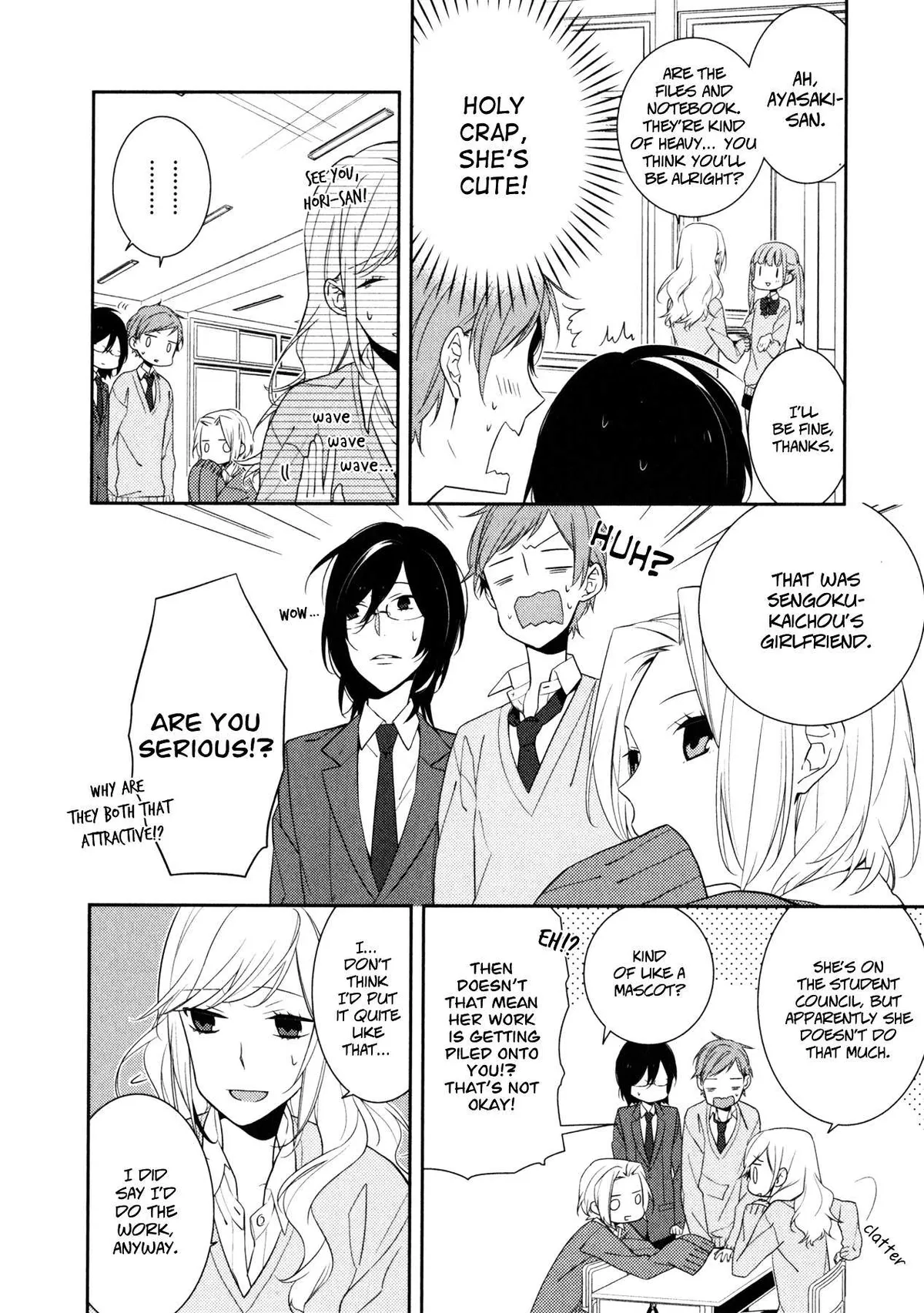 Read Horimiya chapter 7 image 11 on Lezhin
