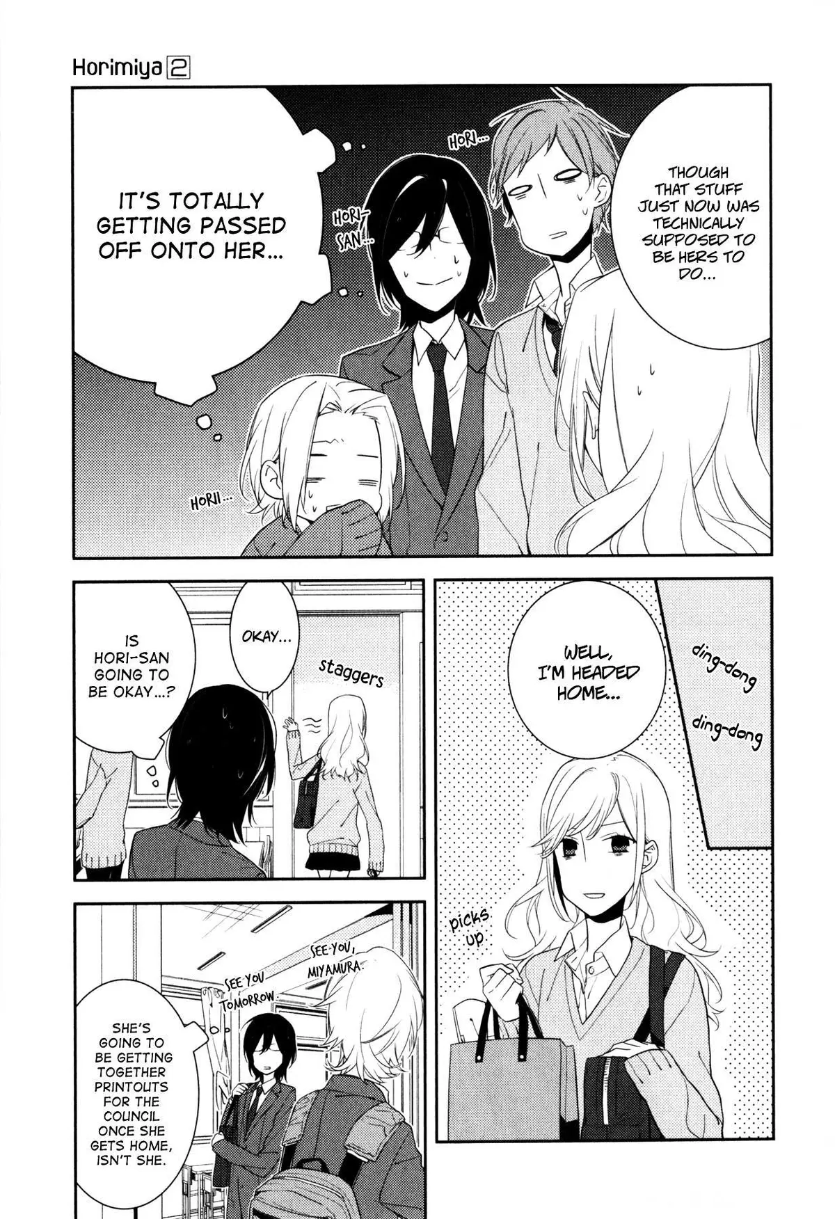 Read Horimiya chapter 7 image 12 on Lezhin