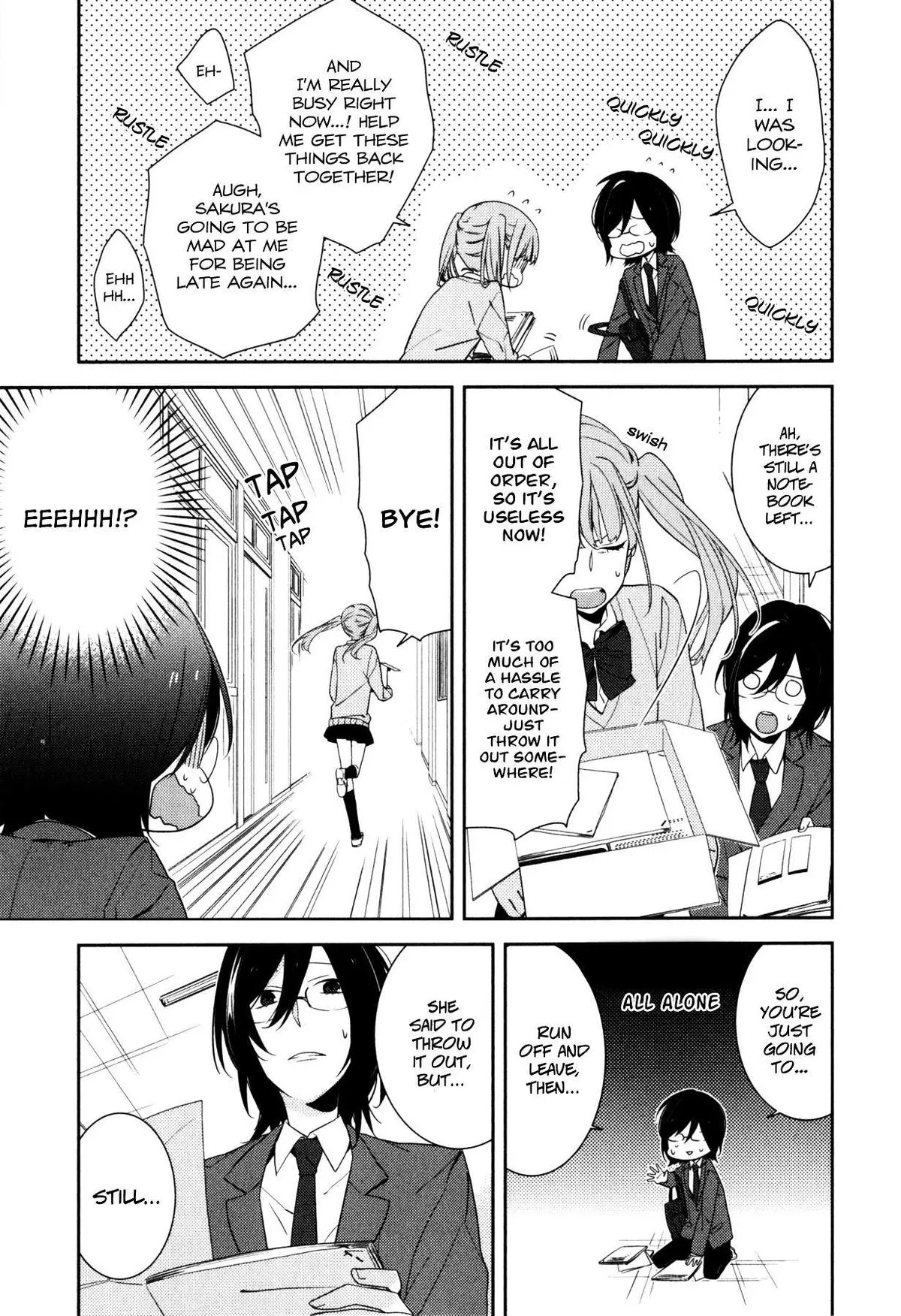 Read Horimiya chapter 7 image 14 on Lezhin