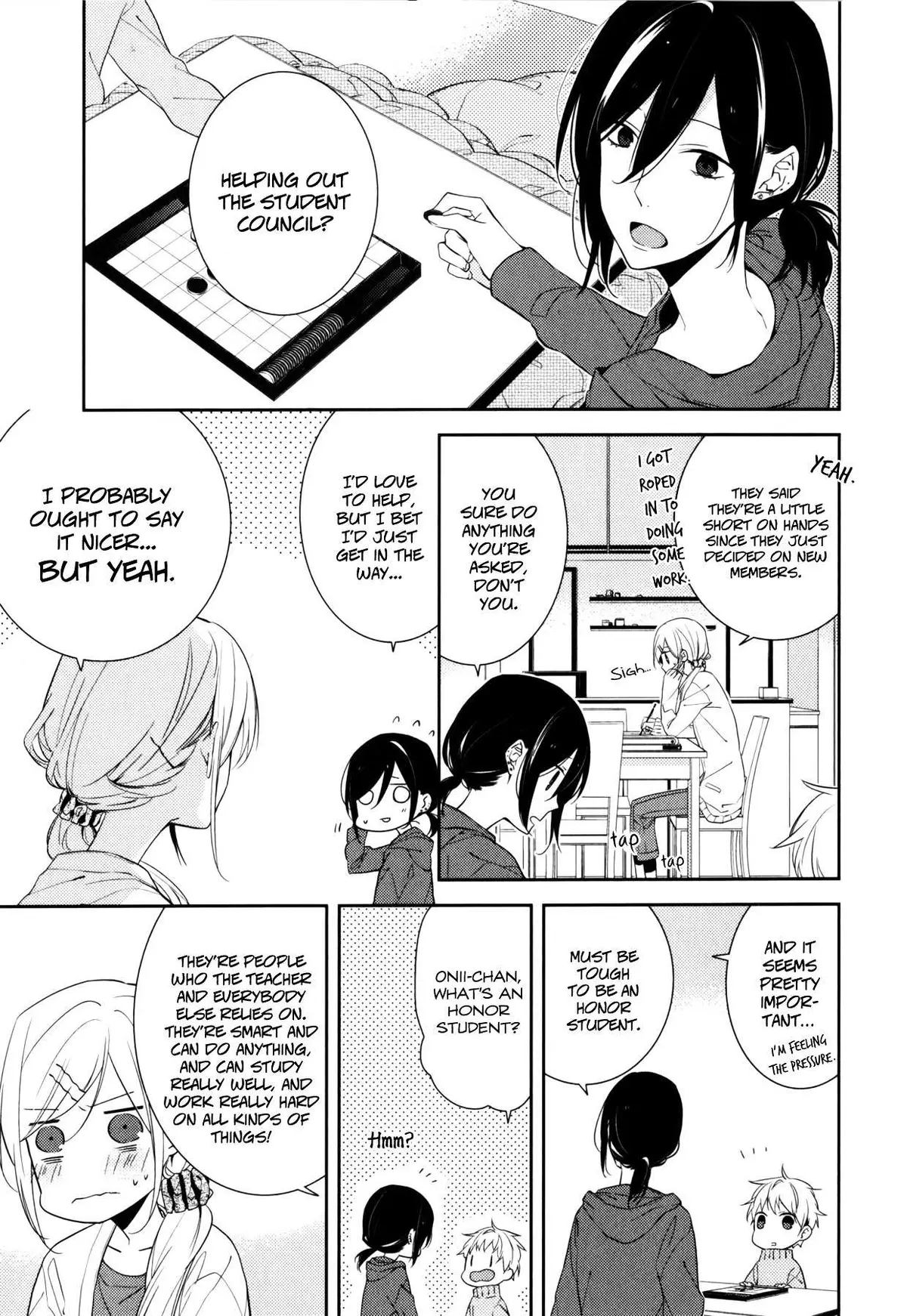 Read Horimiya chapter 7 image 4 on Lezhin