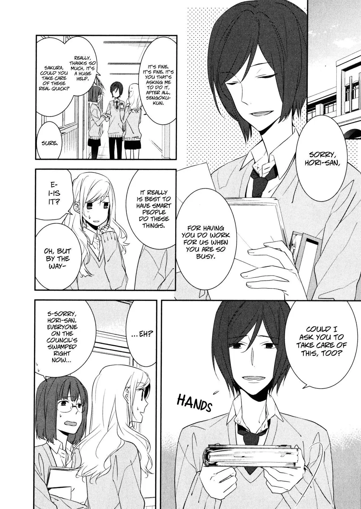 Read Horimiya chapter 7 image 7 on Lezhin