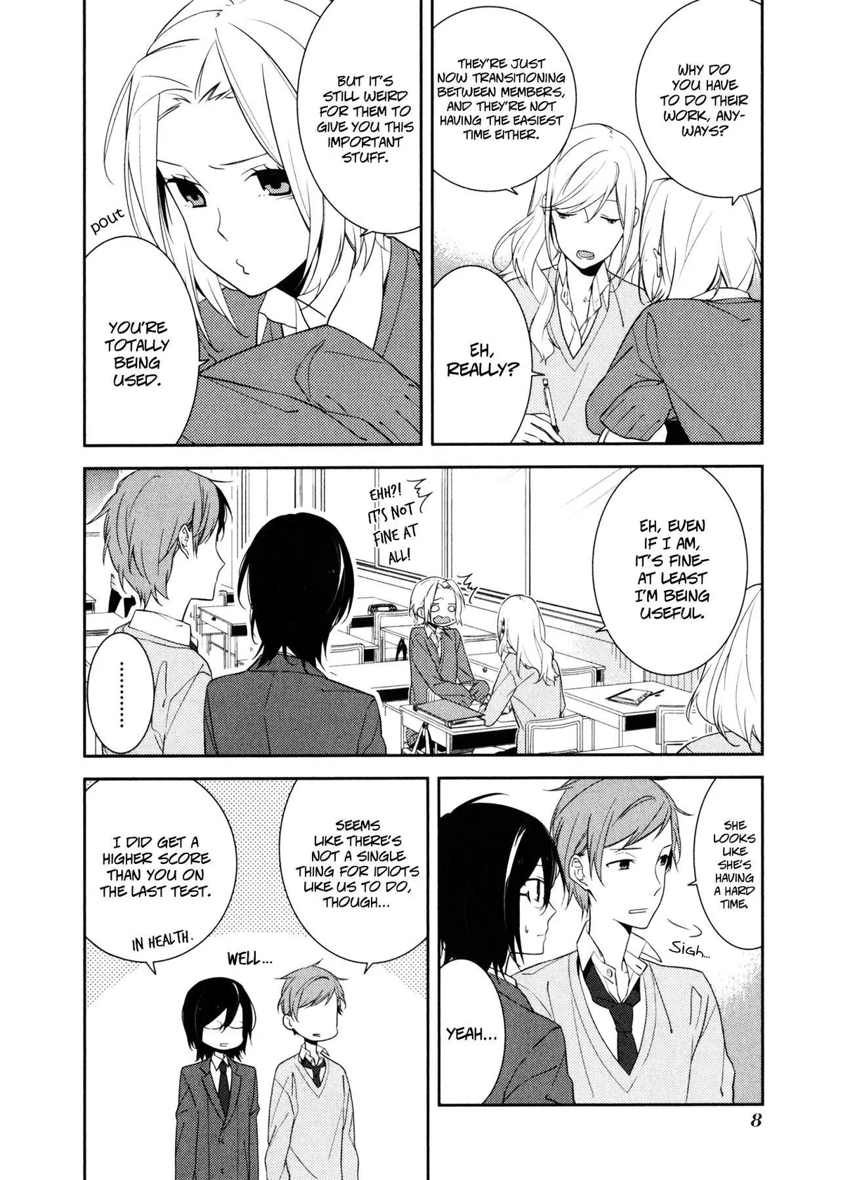 Read Horimiya chapter 7 image 9 on Lezhin