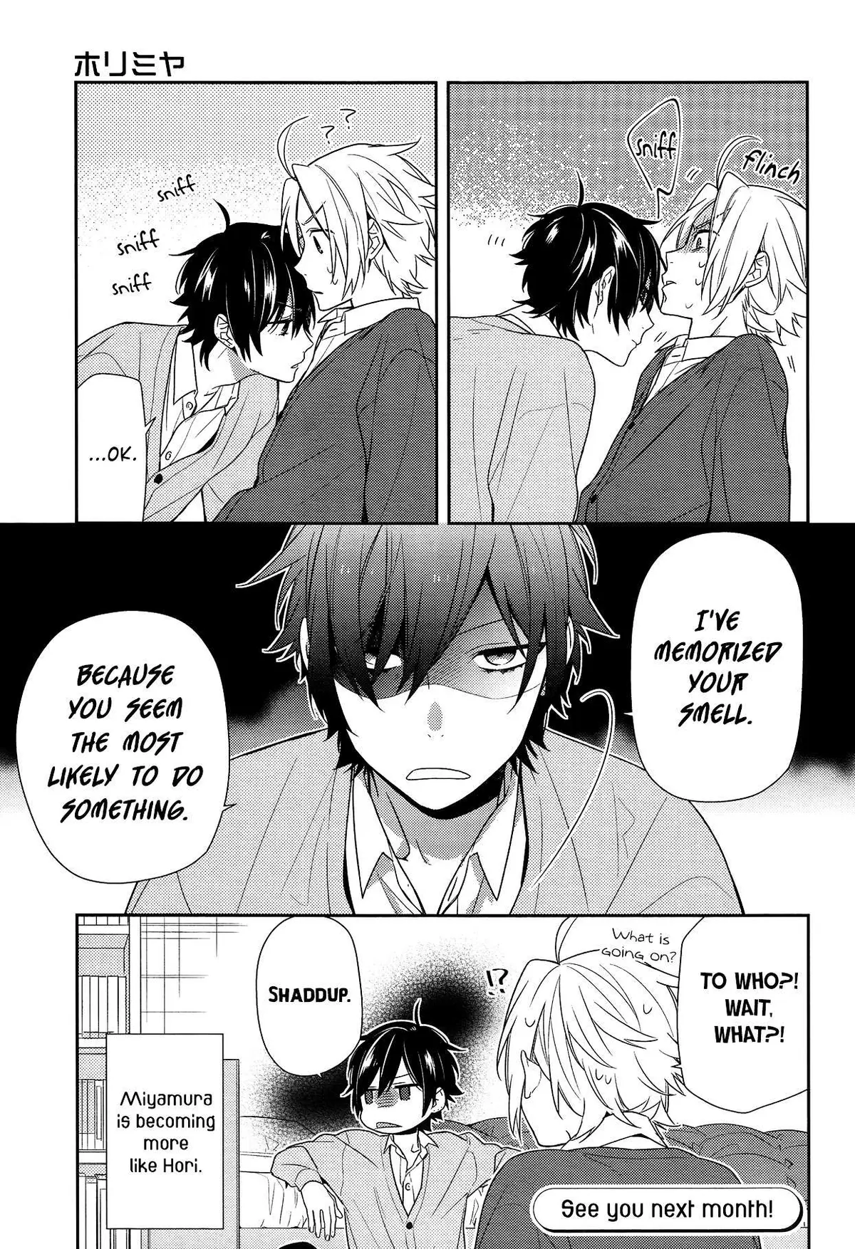 Read Horimiya chapter 74 image 12 on Lezhin