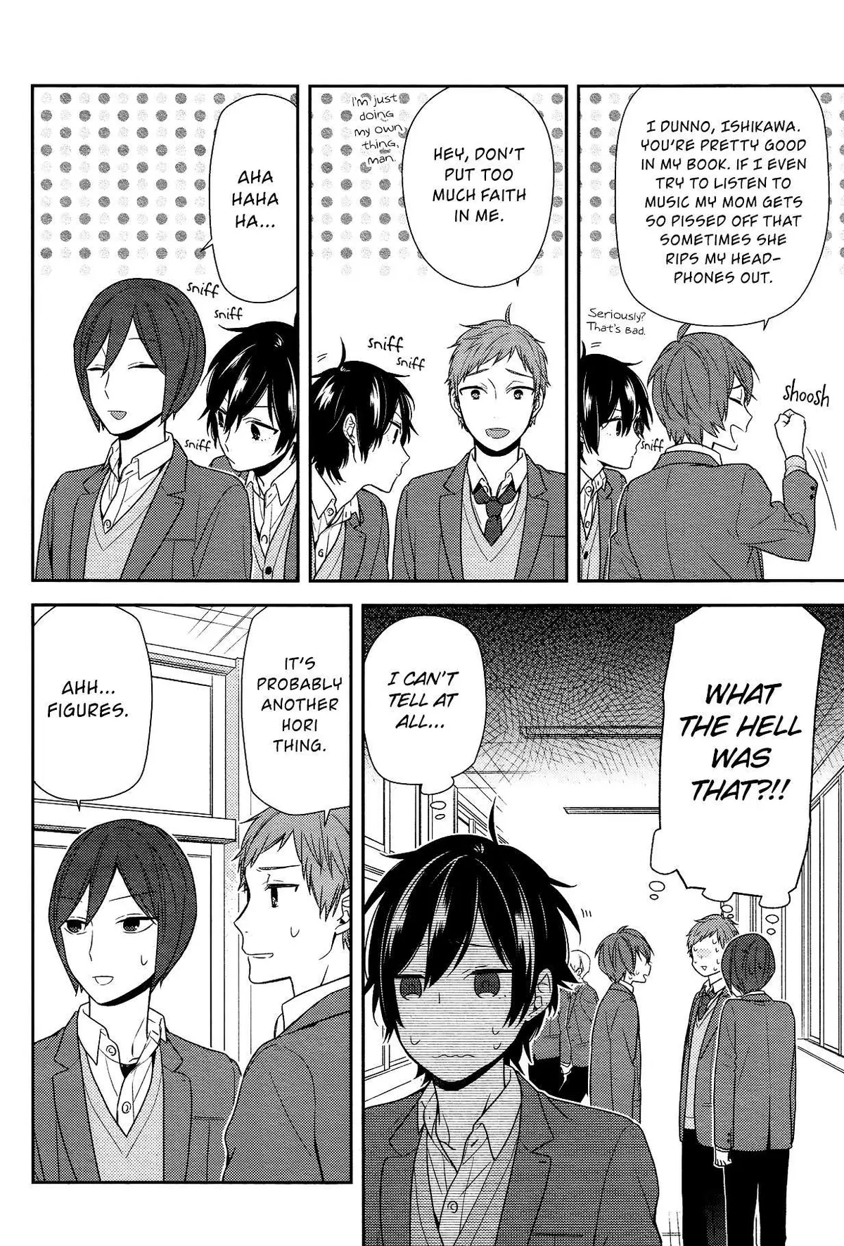 Read Horimiya chapter 74 image 9 on Lezhin
