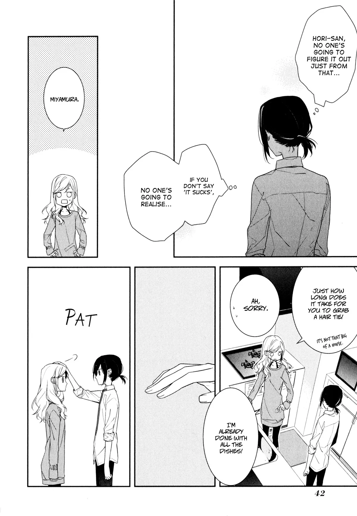 Read Horimiya chapter 8 image 13 on Lezhin