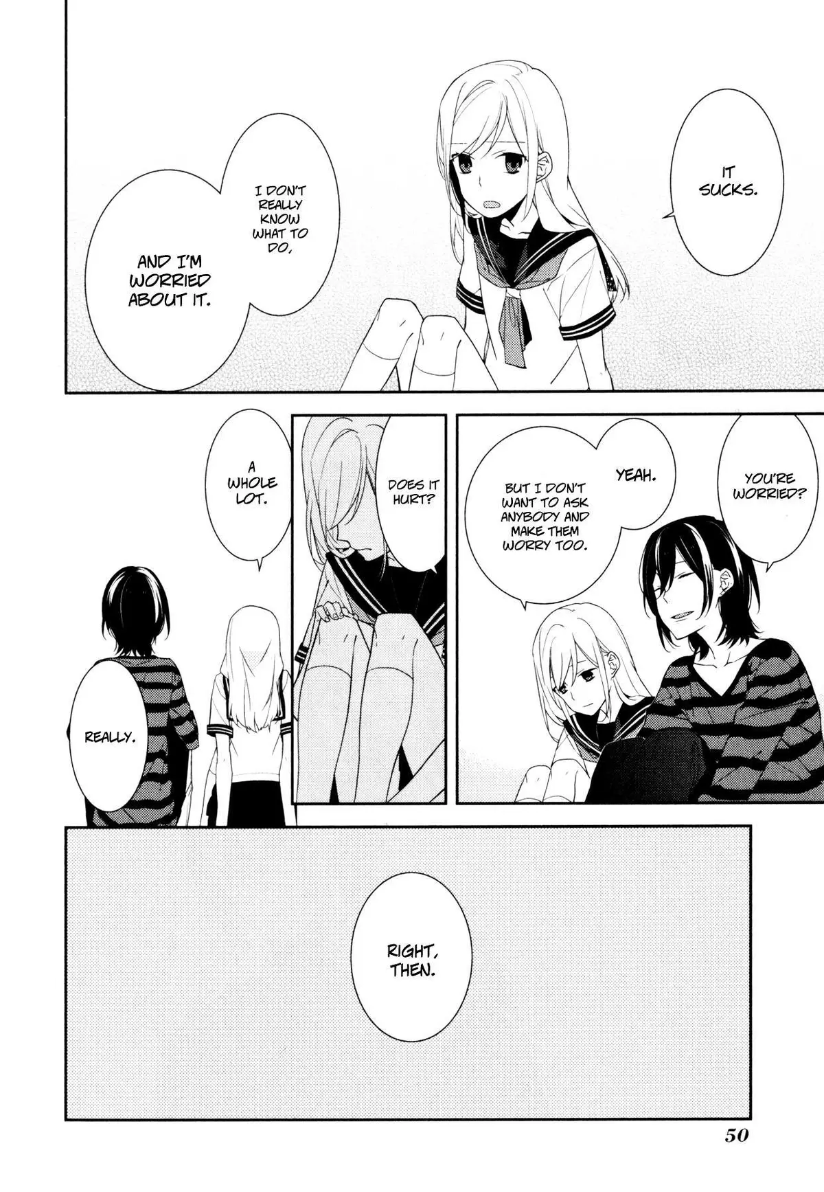 Read Horimiya chapter 8 image 21 on Lezhin