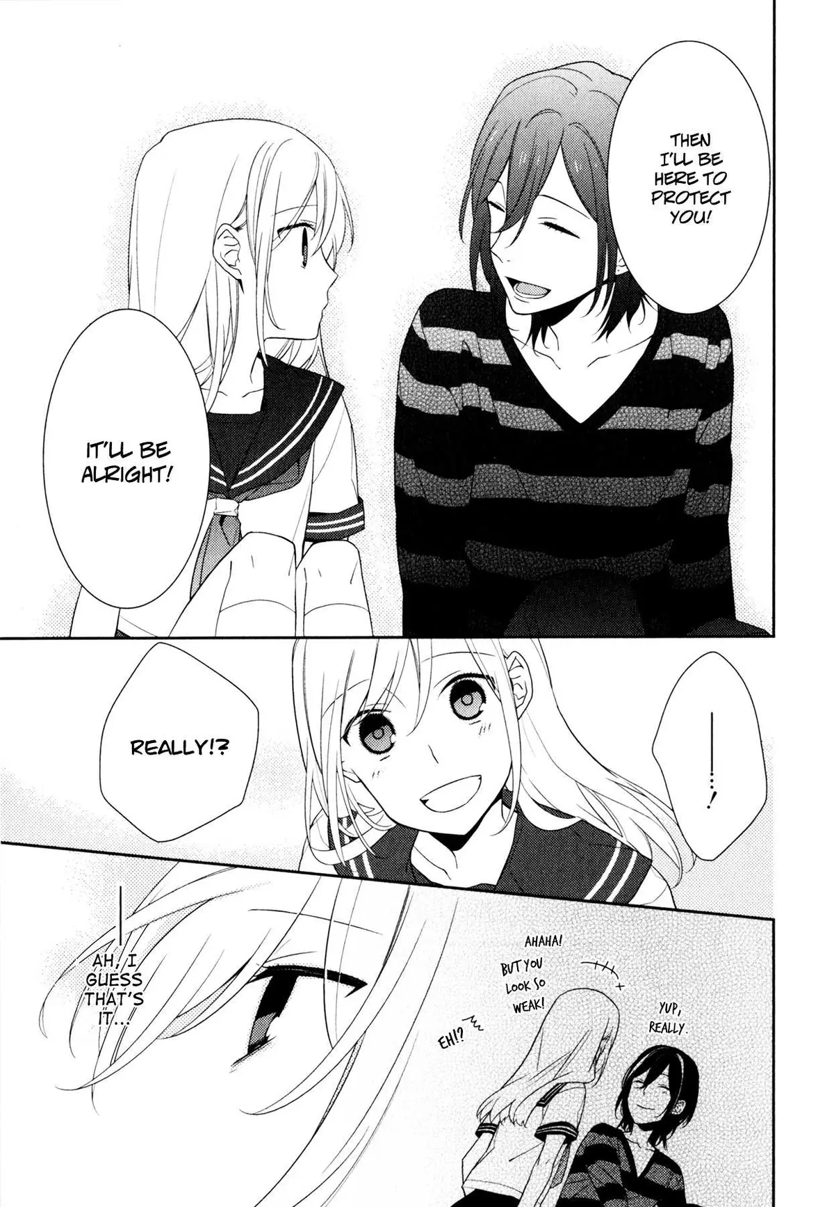 Read Horimiya chapter 8 image 22 on Lezhin