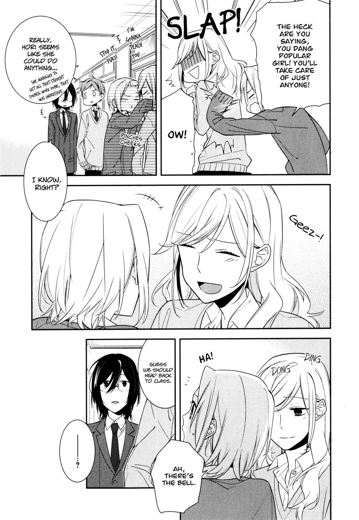 Read Horimiya chapter 8 image 4 on Lezhin