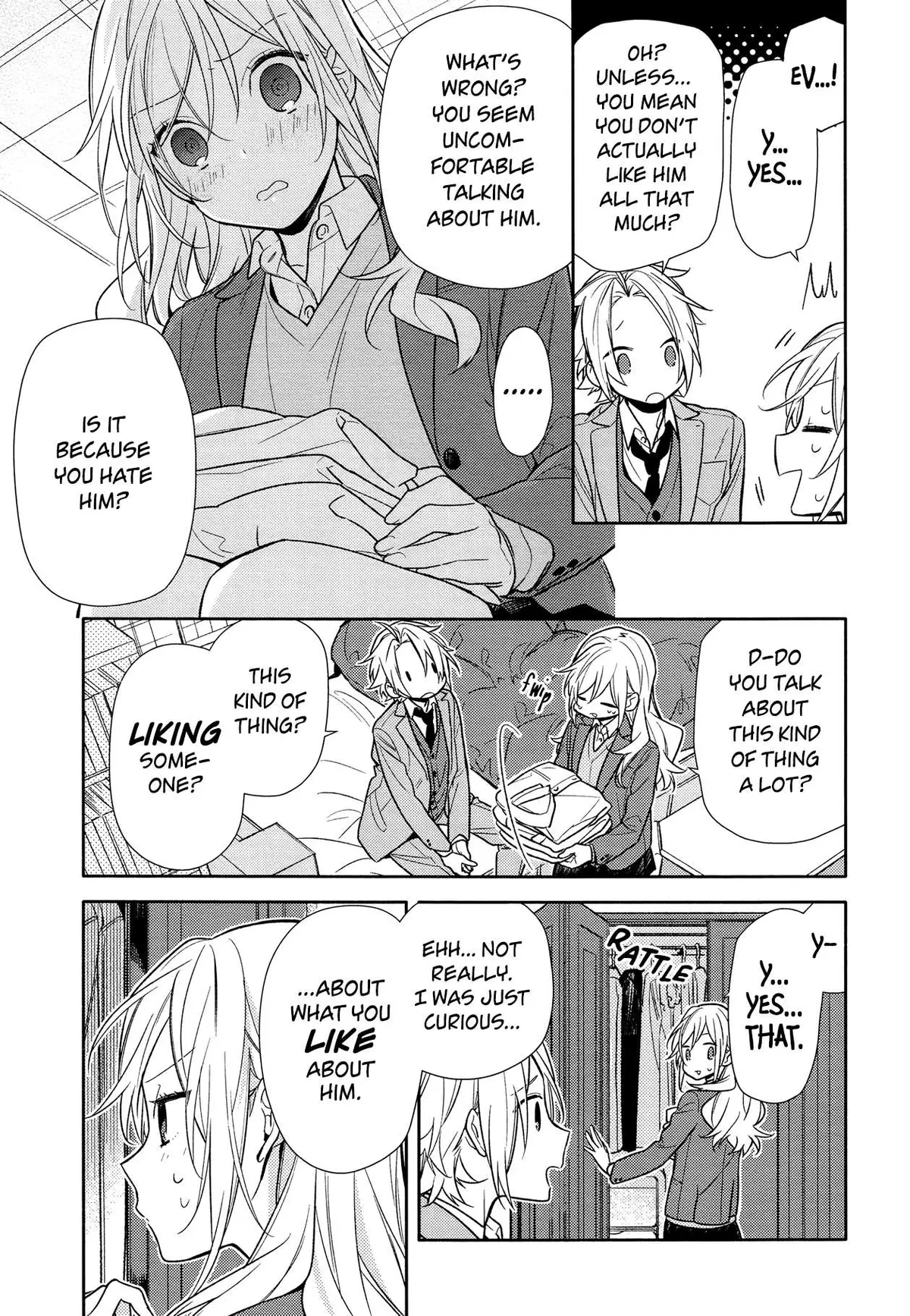 Read Horimiya chapter 90 image 12 on Lezhin