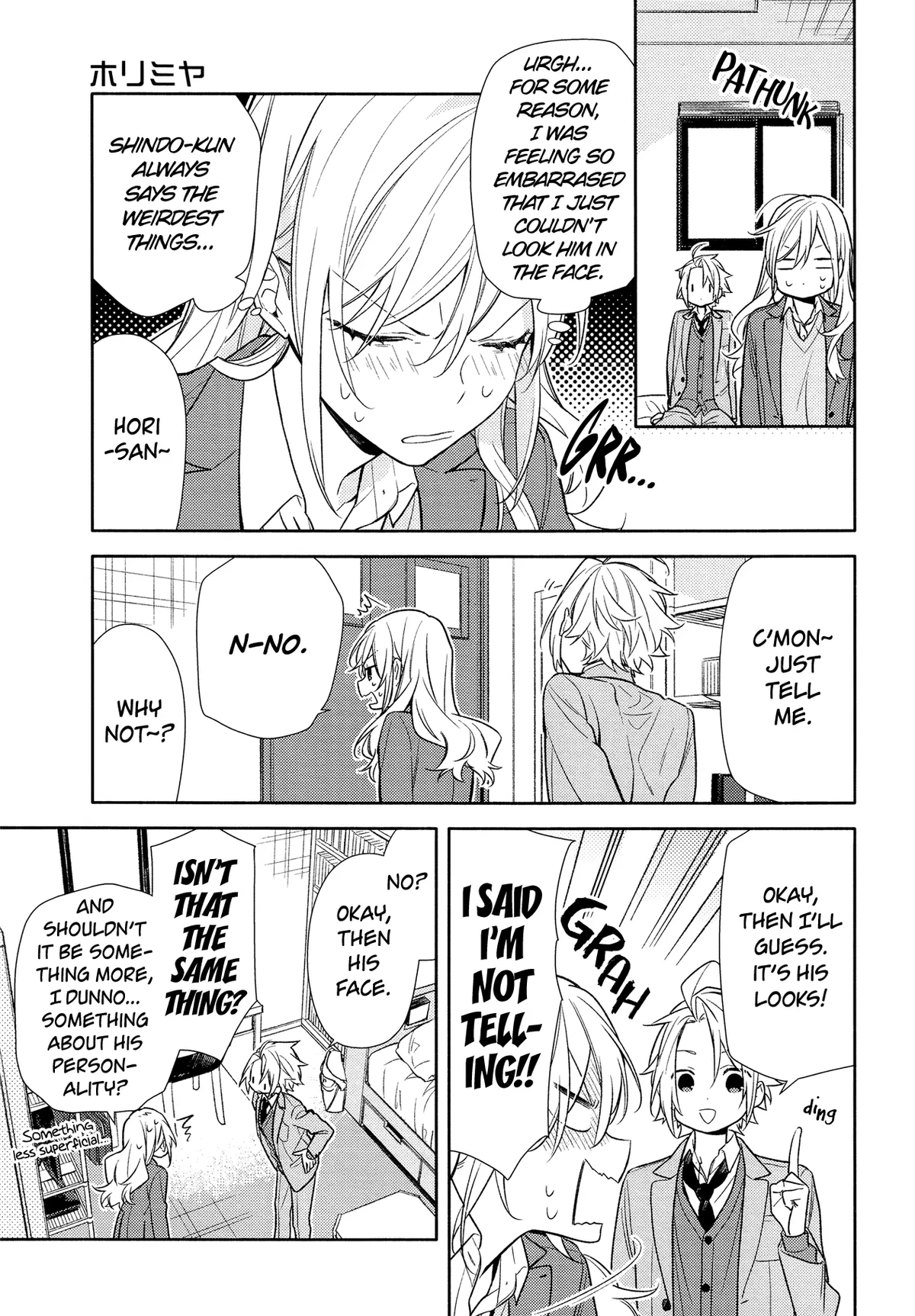 Read Horimiya chapter 90 image 14 on Lezhin