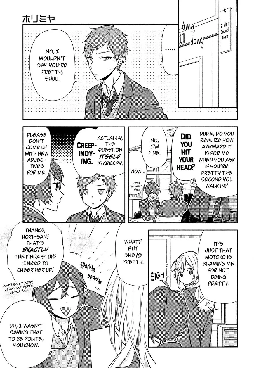 Read Horimiya chapter 93 image 8 on Lezhin