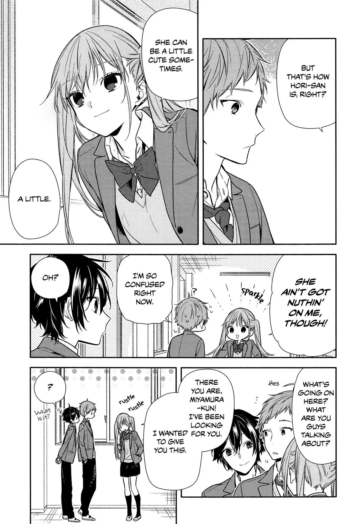 Read Horimiya chapter 99 image 12 on Lezhin