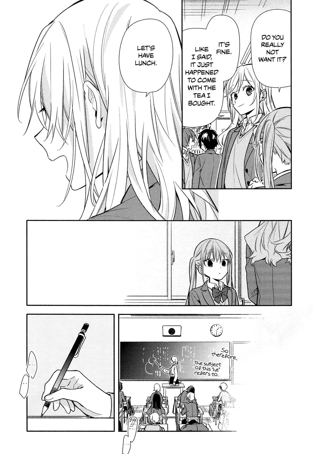 Read Horimiya chapter 99 image 8 on Lezhin