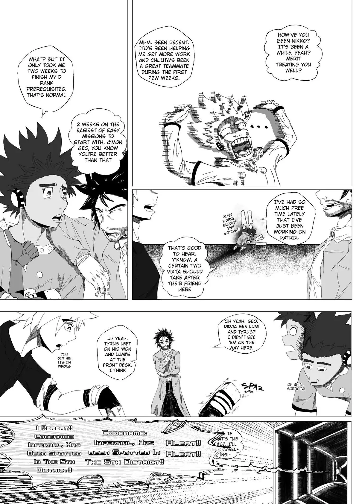 Read Horizon chapter 9.1 image 8 on Lezhin