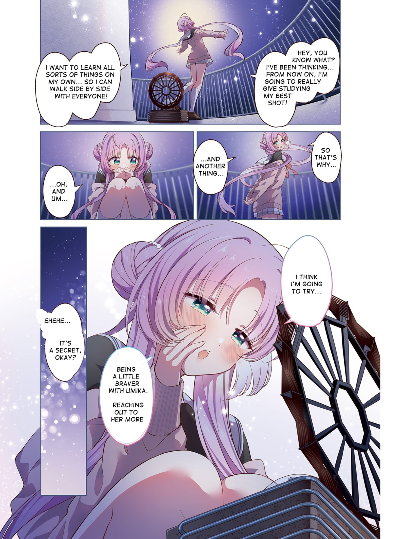 Read Hoshikuzu Telepath chapter 44.9 image 1 on Lezhin