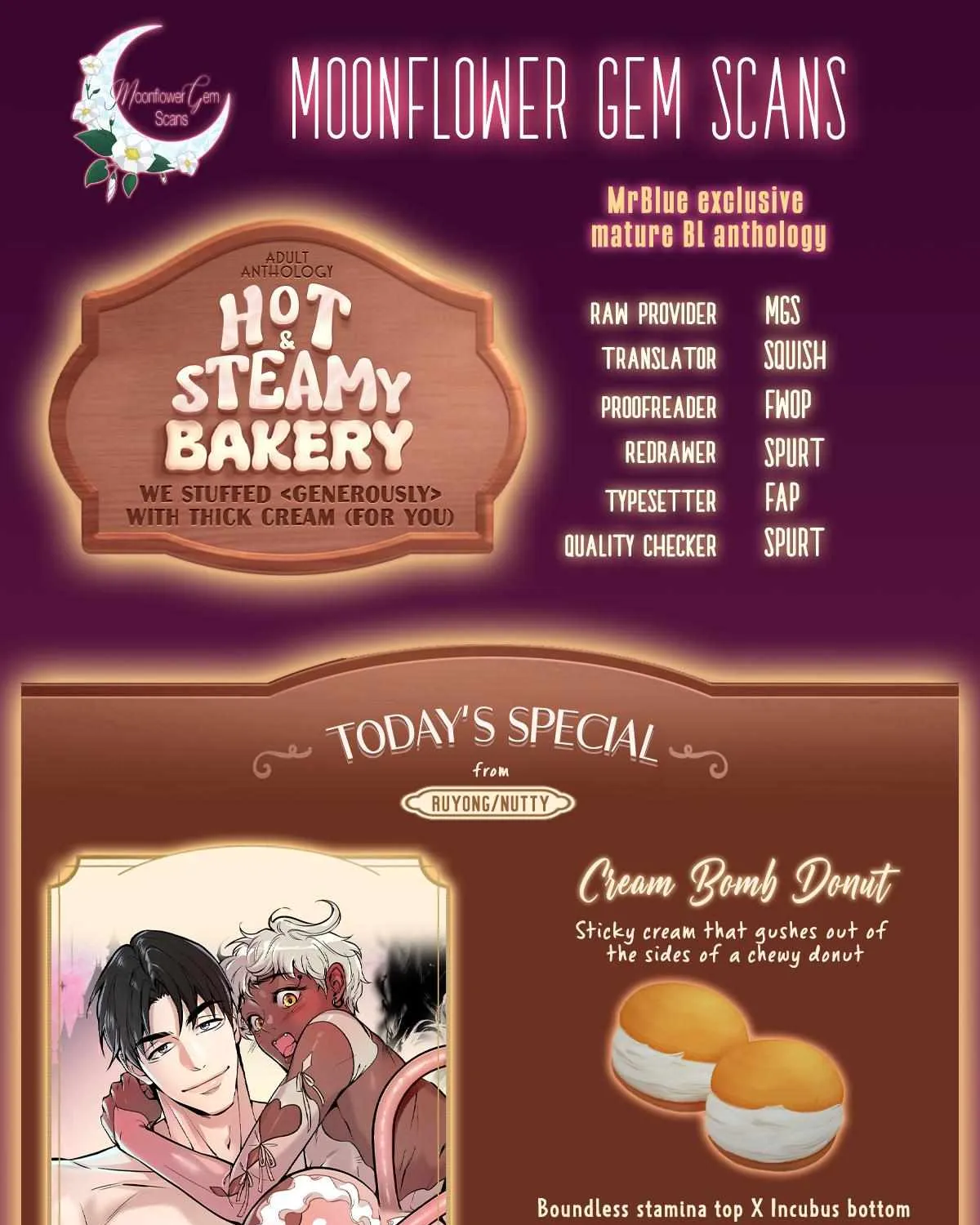 Read Hot and Steamy Bakery chapter 6 image 1 on Lezhin