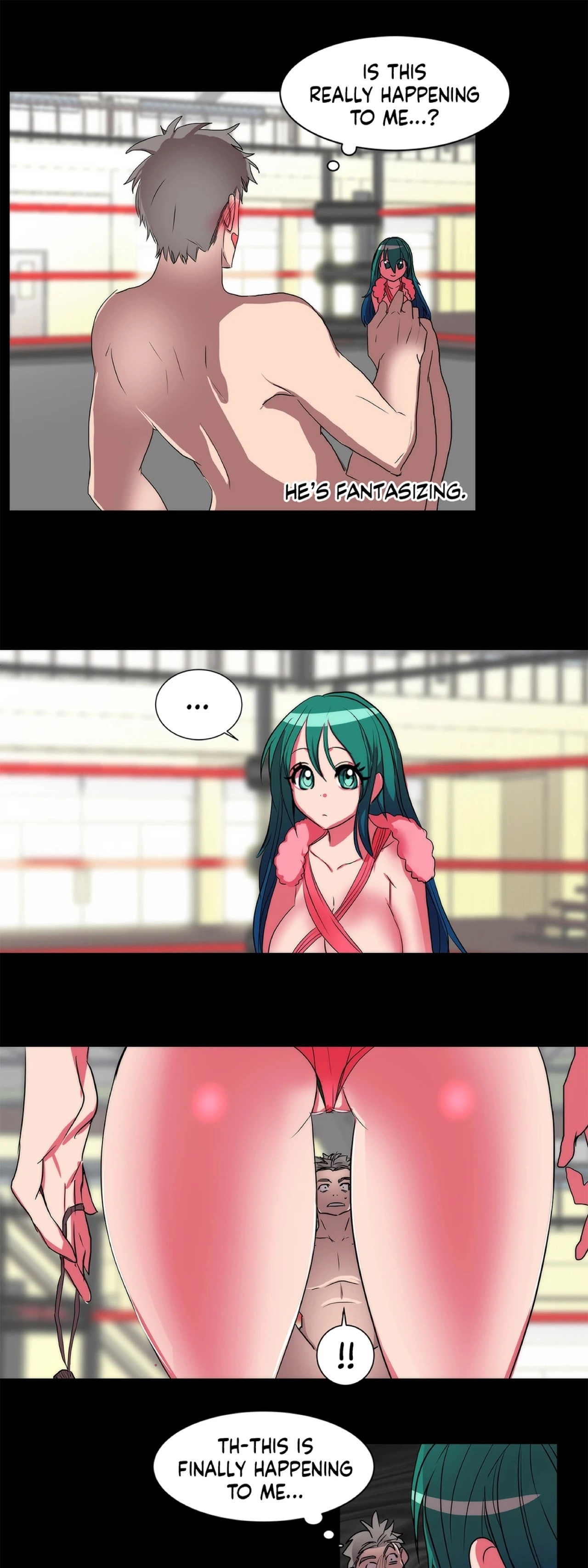 Read Hottie in the Ring chapter 16 image 11 on Lezhin