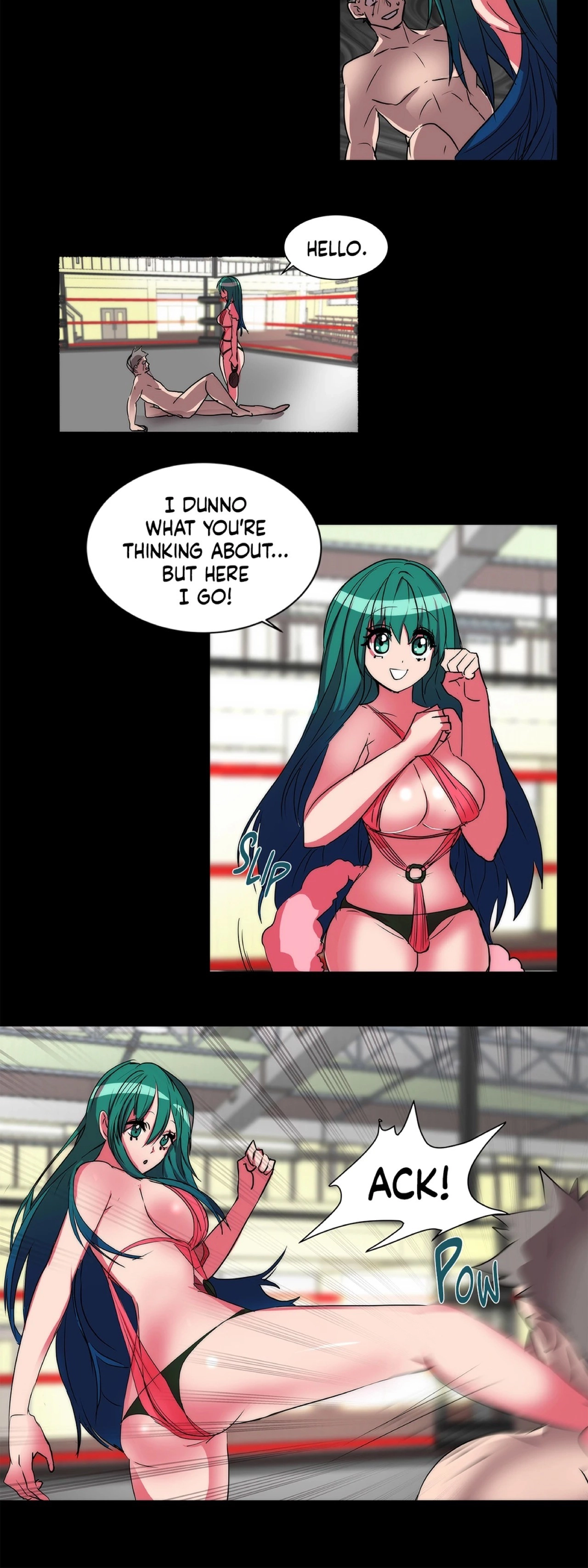 Read Hottie in the Ring chapter 16 image 12 on Lezhin