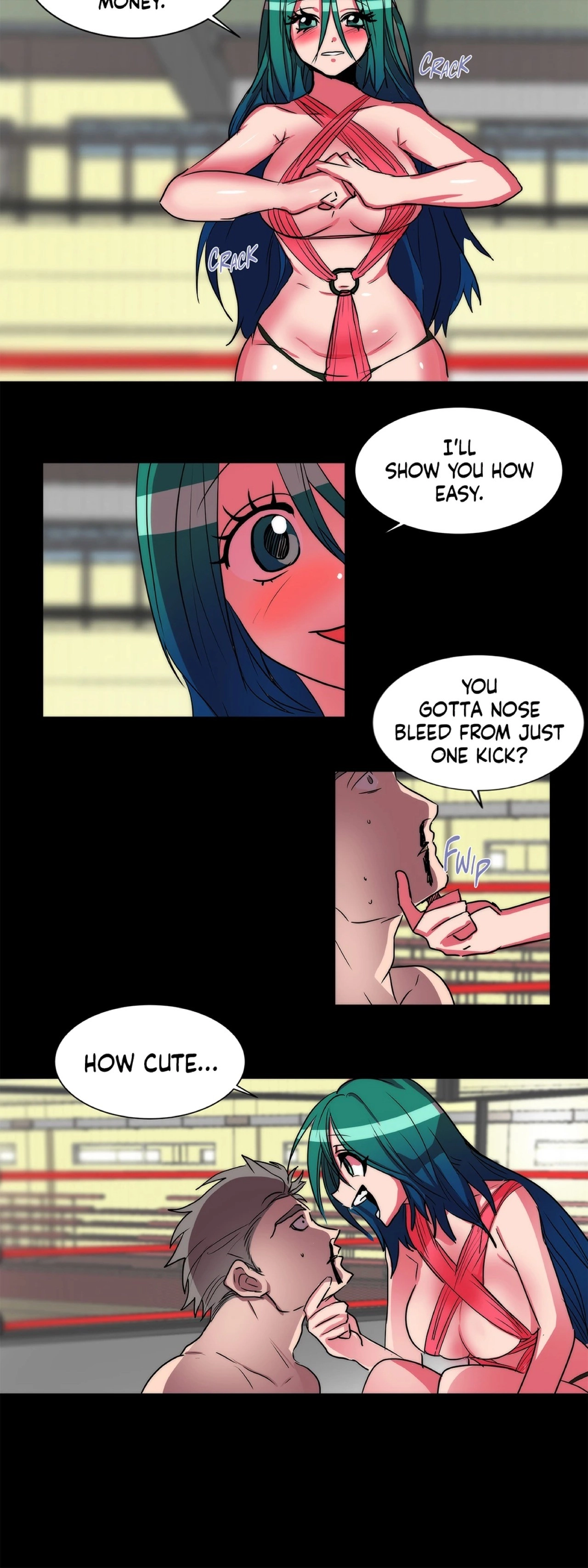 Read Hottie in the Ring chapter 16 image 14 on Lezhin