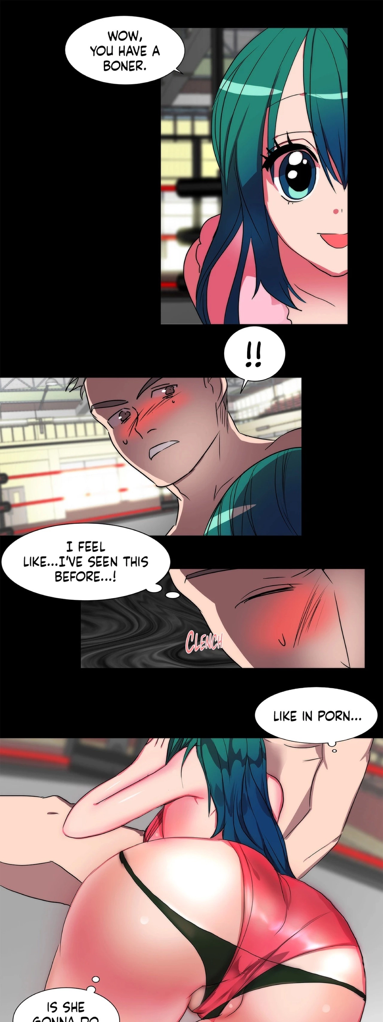 Read Hottie in the Ring chapter 16 image 9 on Lezhin