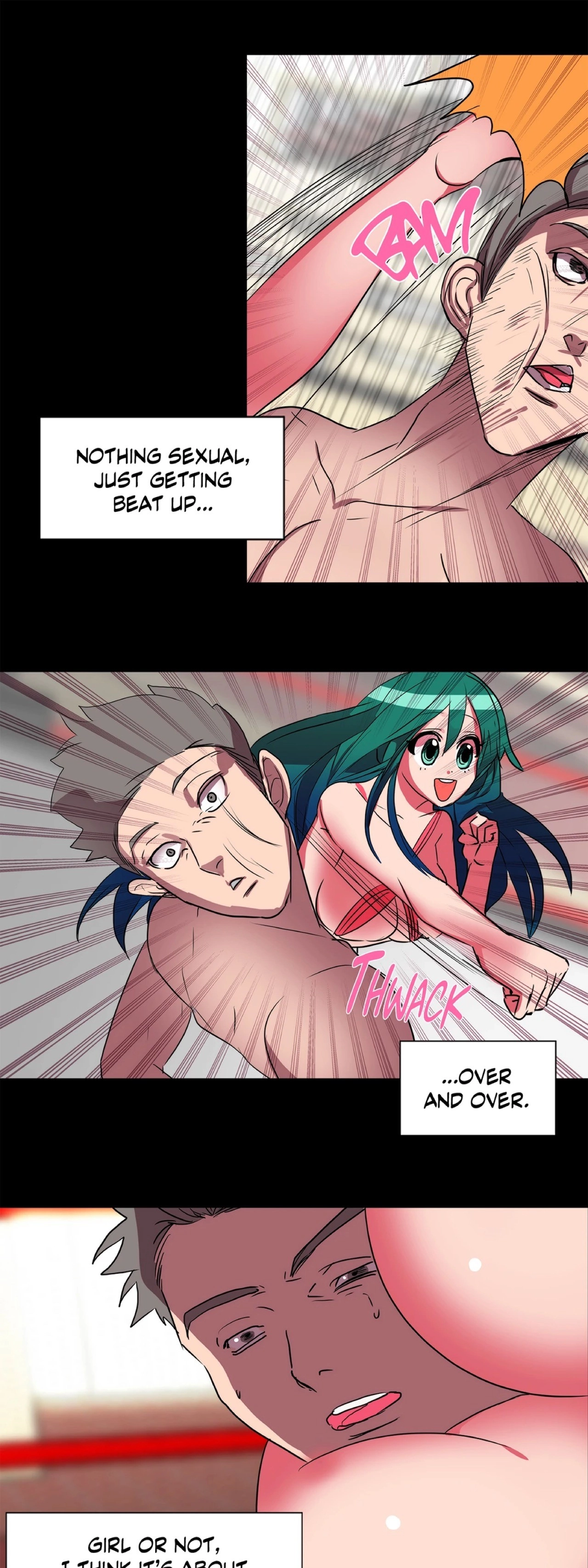 Read Hottie in the Ring chapter 17 image 5 on Lezhin