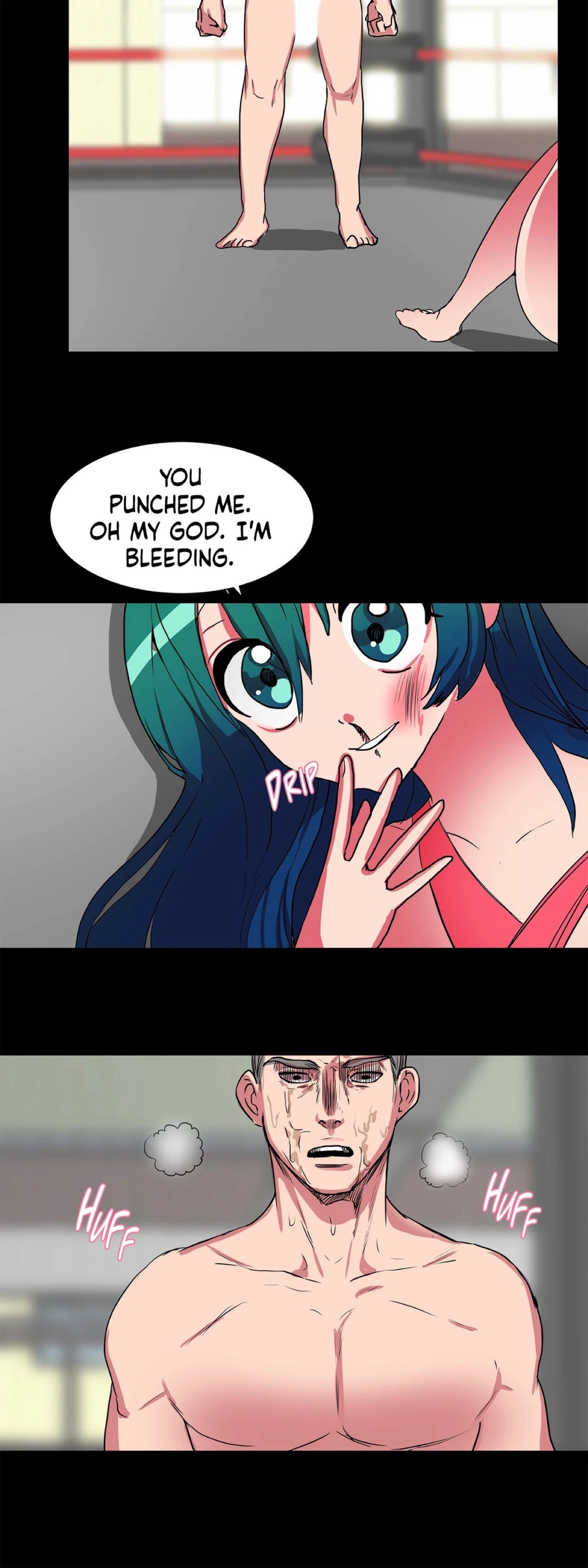 Read Hottie in the Ring chapter 18 image 2 on Lezhin