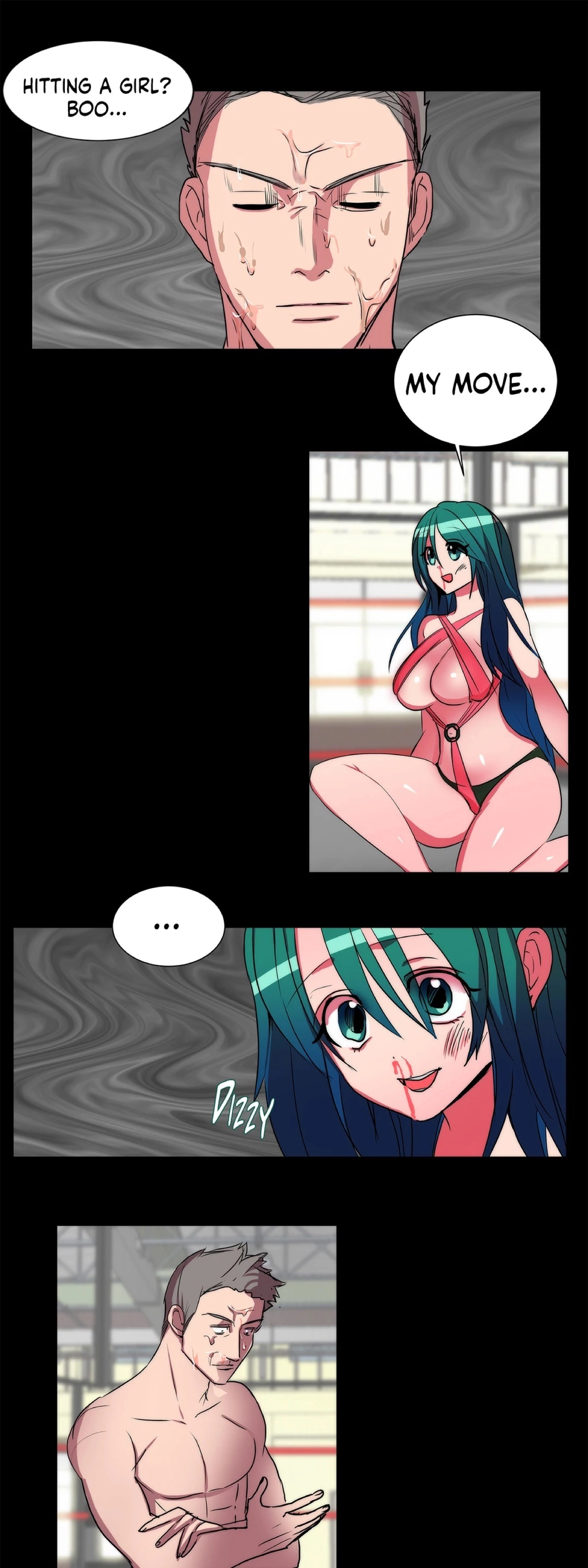 Read Hottie in the Ring chapter 18 image 3 on Lezhin