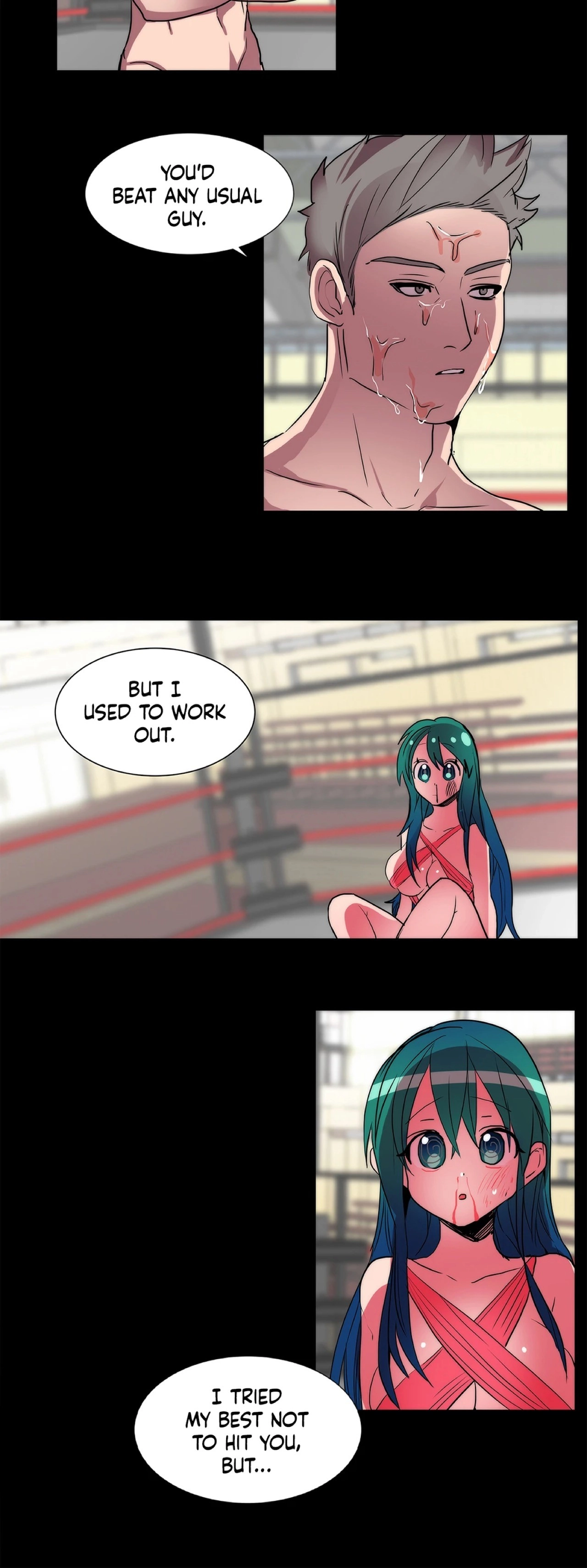 Read Hottie in the Ring chapter 18 image 4 on Lezhin