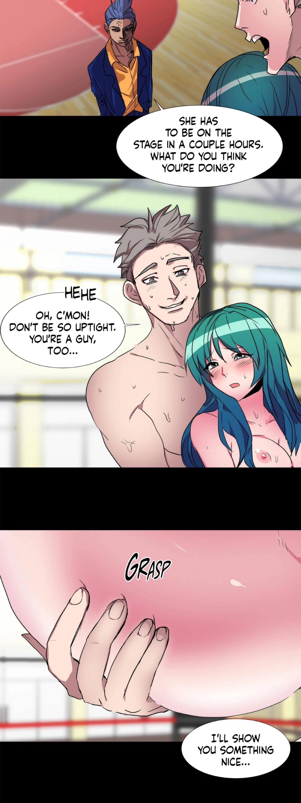 Read Hottie in the Ring chapter 20 image 12 on Lezhin