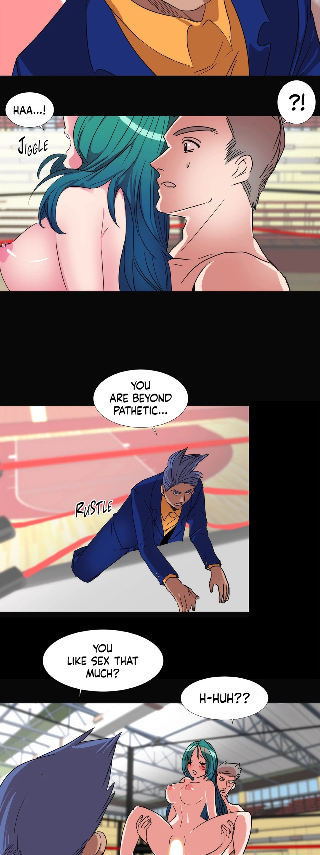 Read Hottie in the Ring chapter 20 image 14 on Lezhin