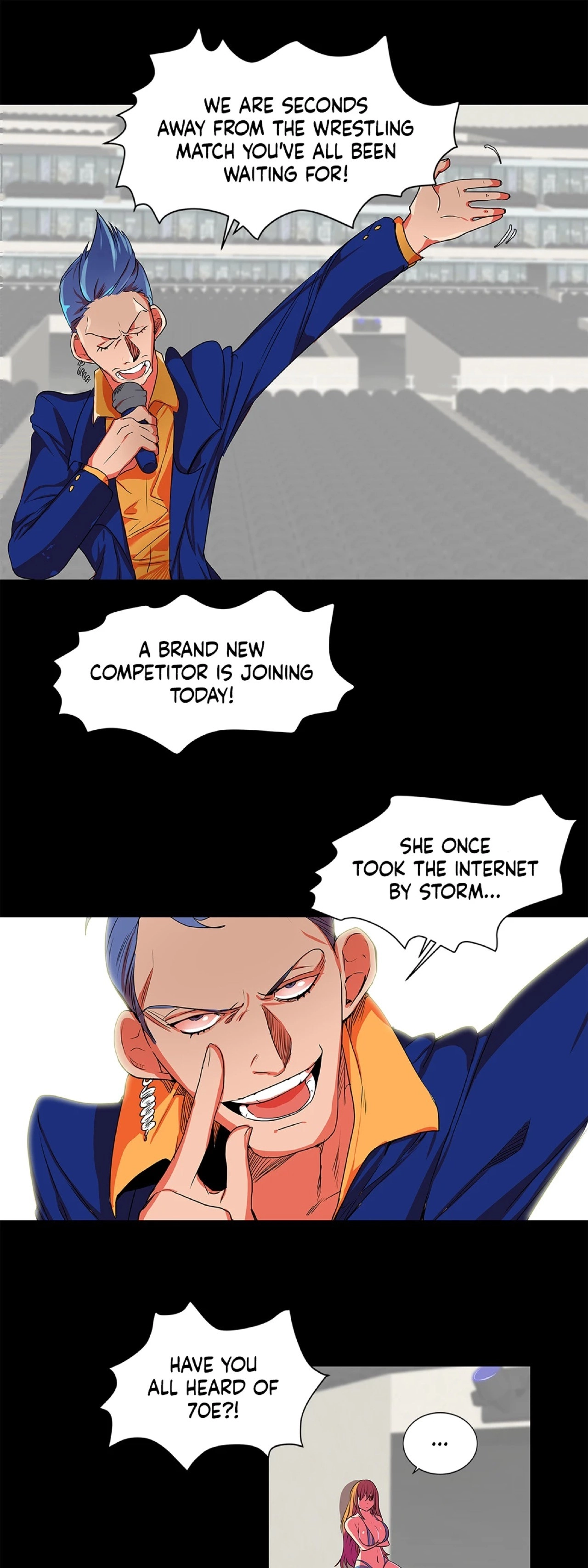 Read Hottie in the Ring chapter 5 image 1 on Lezhin