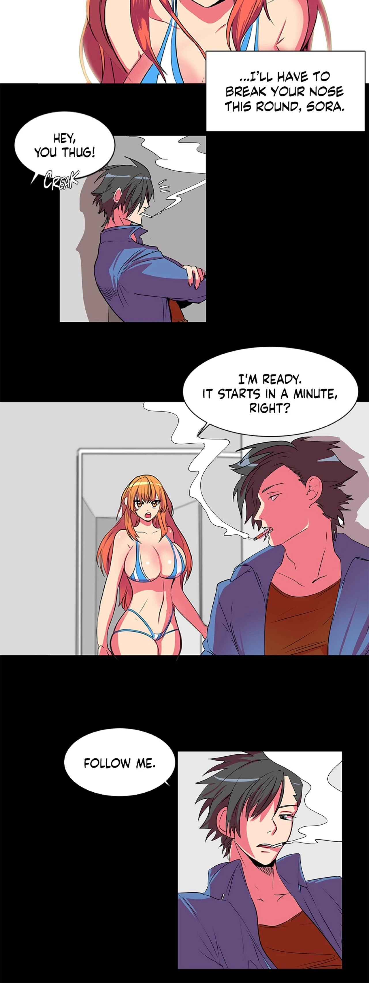 Read Hottie in the Ring chapter 5 image 6 on Lezhin