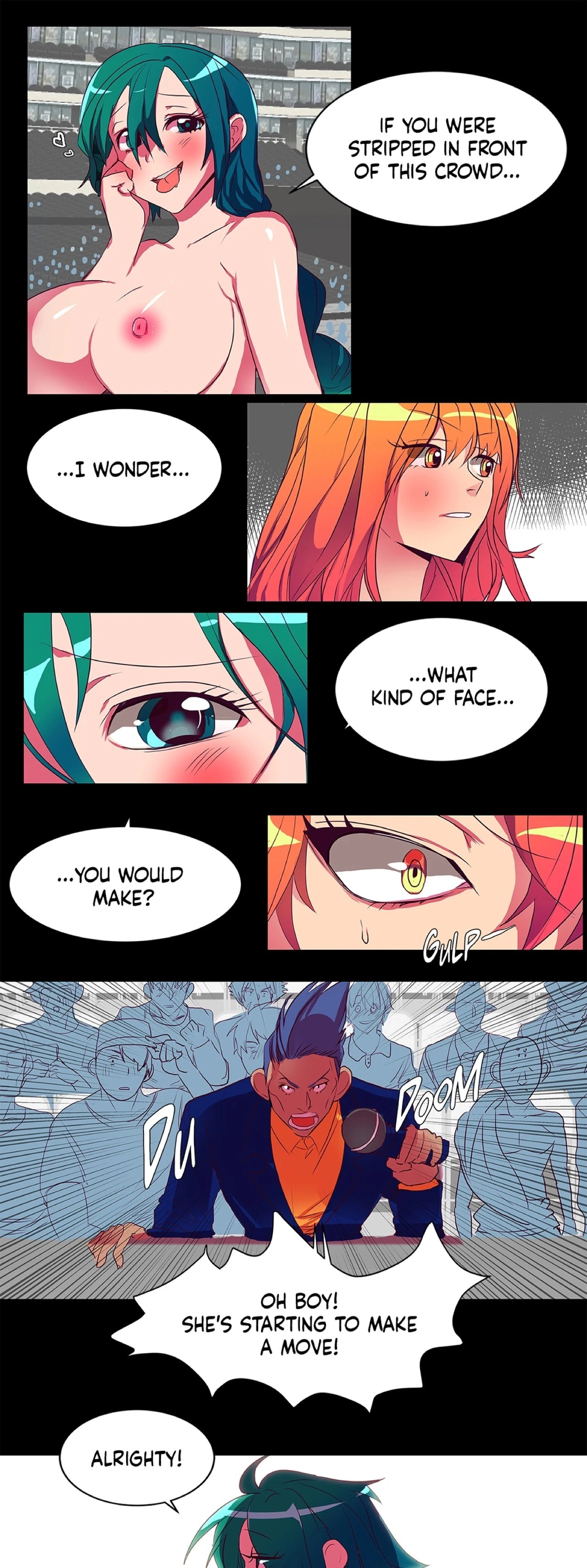 Read Hottie in the Ring chapter 6 image 1 on Lezhin