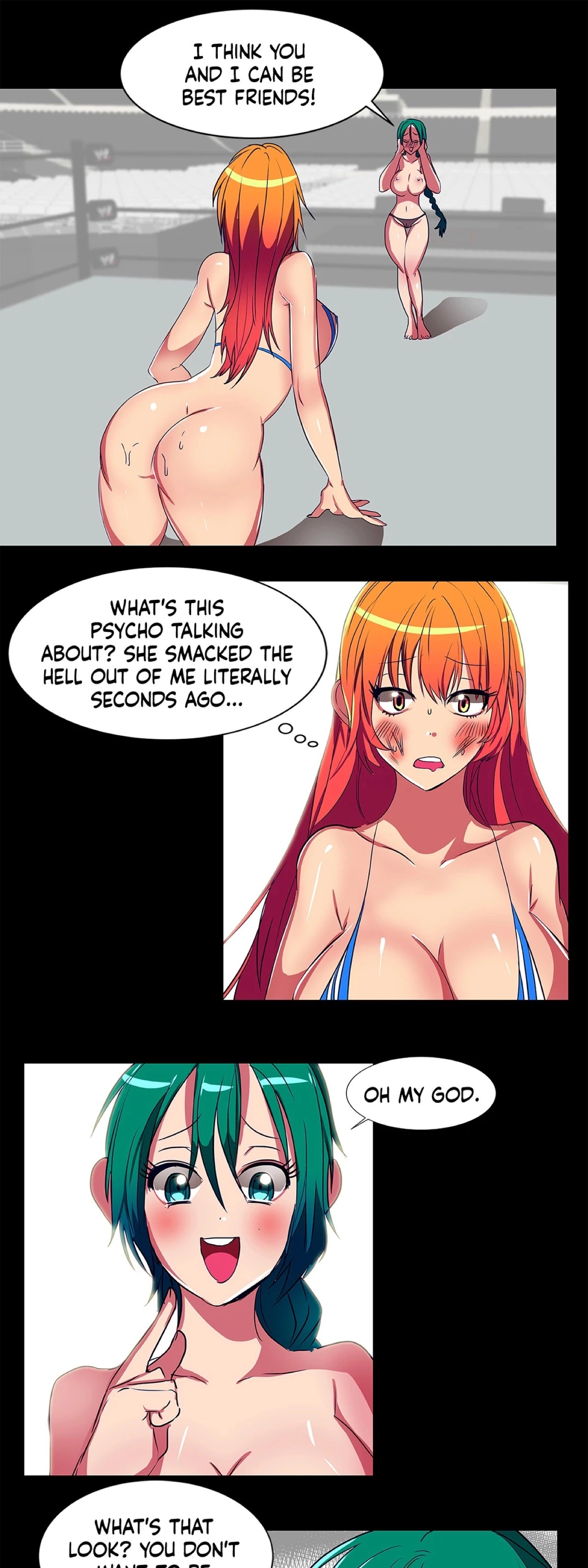 Read Hottie in the Ring chapter 7 image 3 on Lezhin