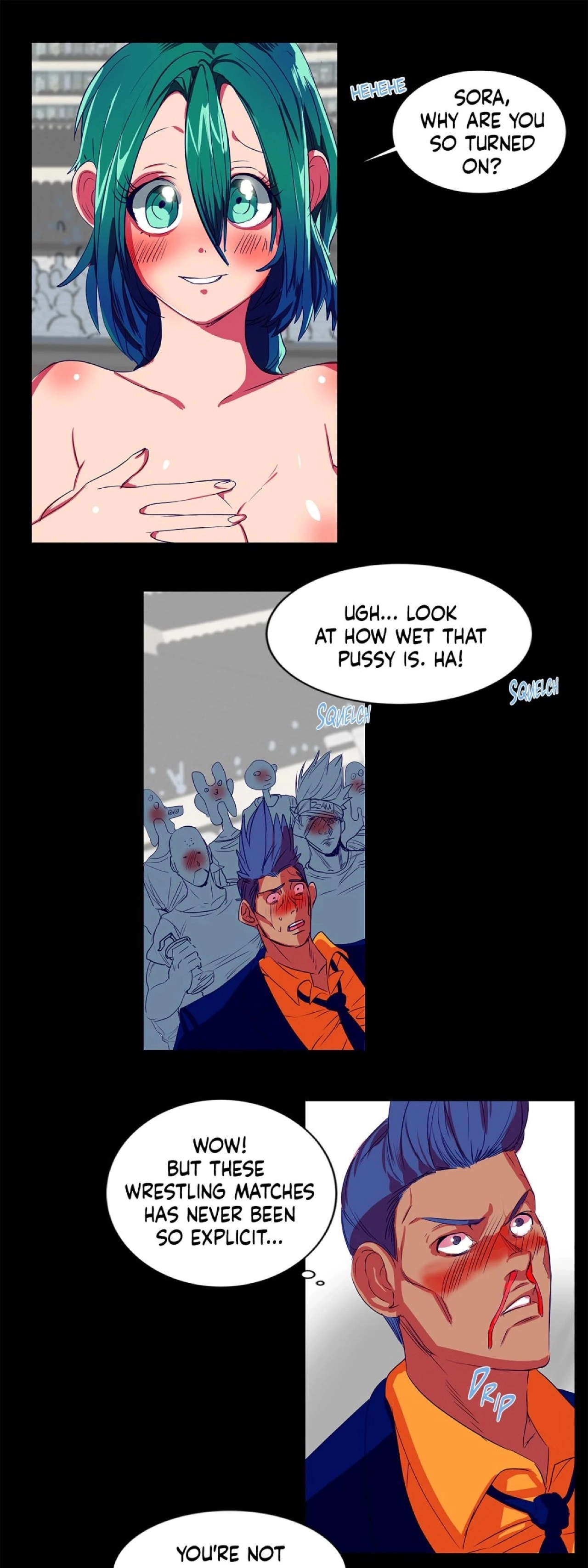 Read Hottie in the Ring chapter 8 image 1 on Lezhin