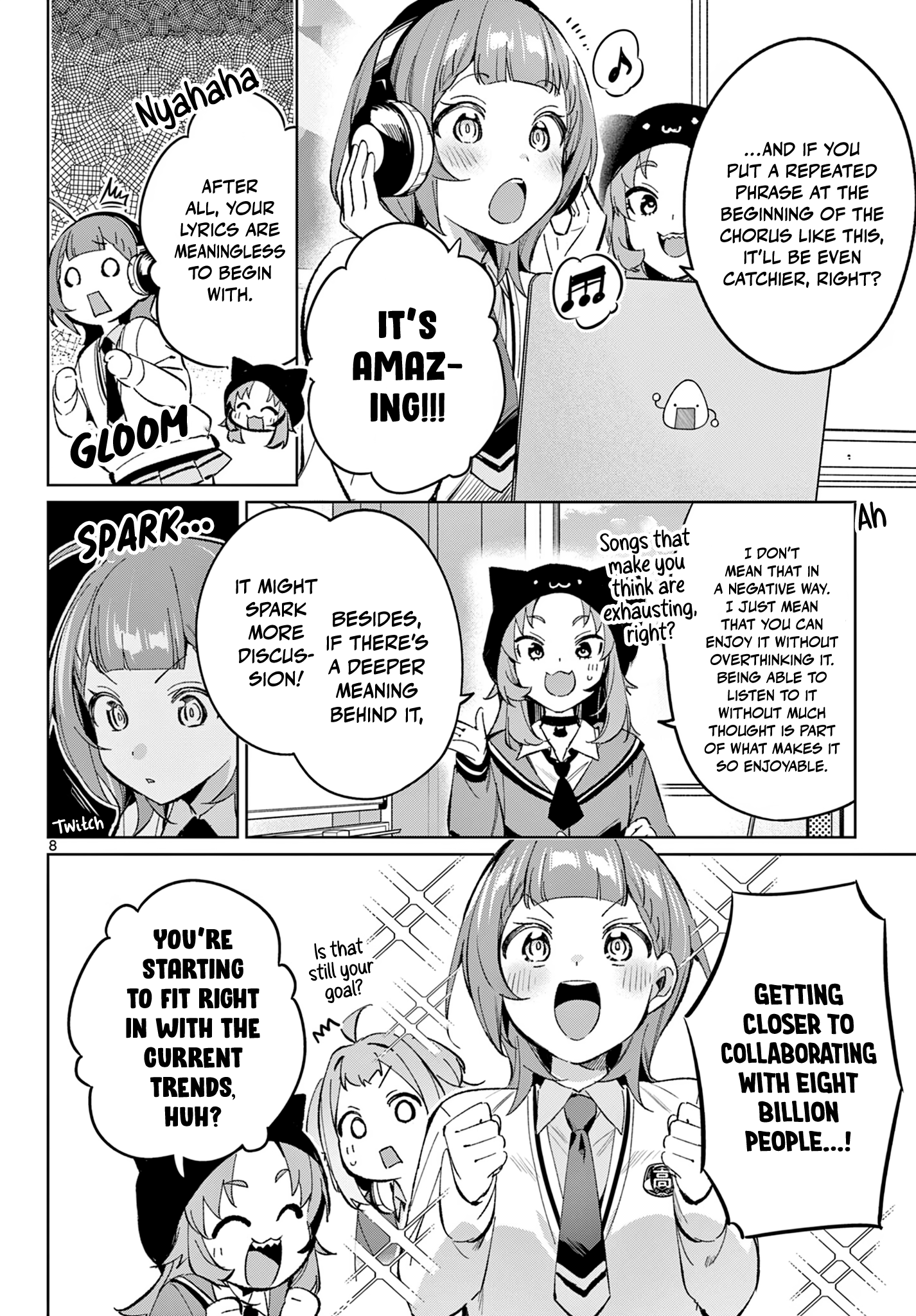 Read Houkago Voca-Ken de! chapter 27 image 8 on Lezhin