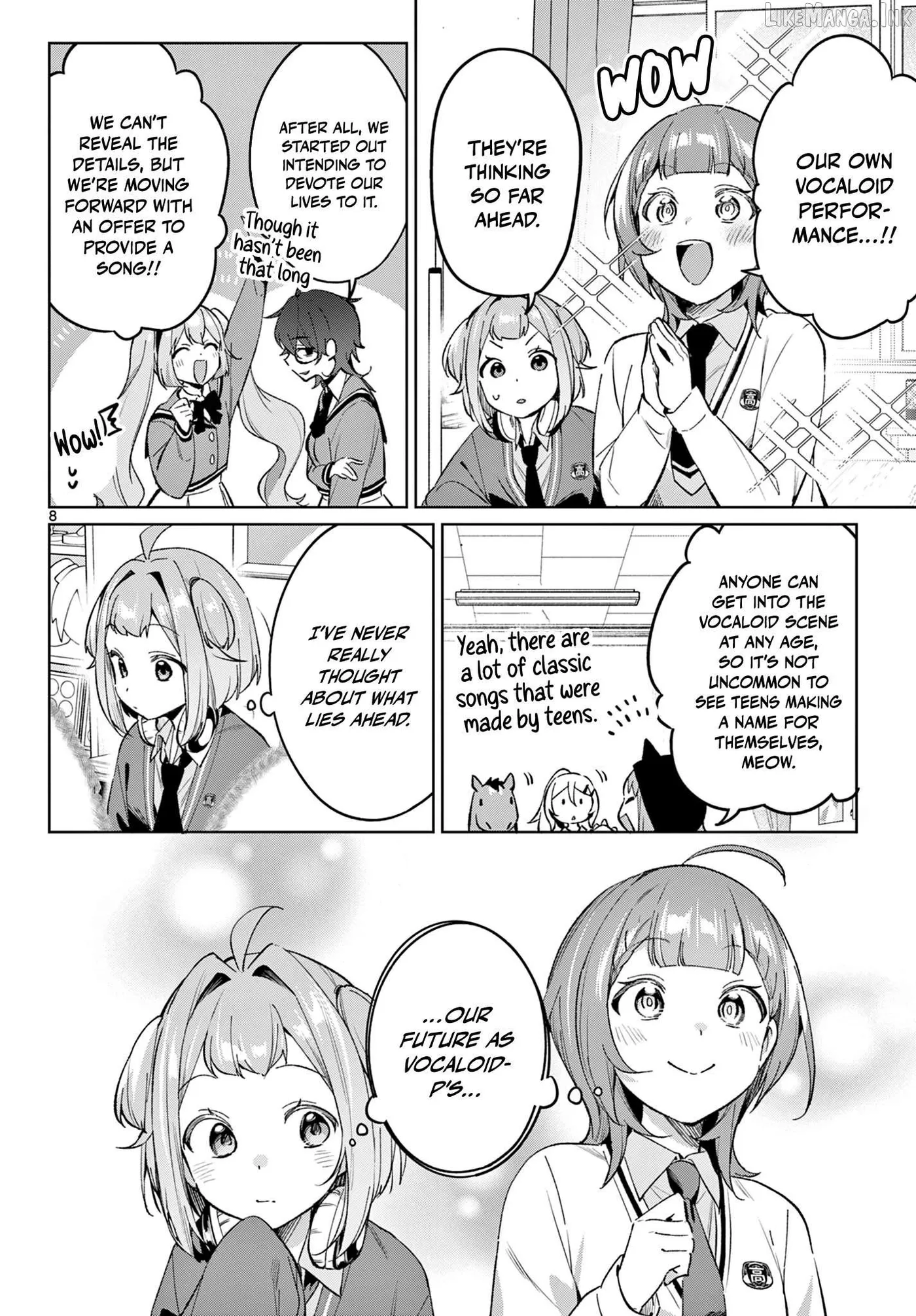Read Houkago Voca-Ken de! chapter 28 image 8 on Lezhin