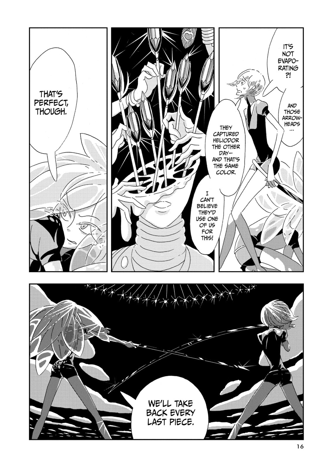 Read Houseki no Kuni chapter 1 image 15 on Lezhin