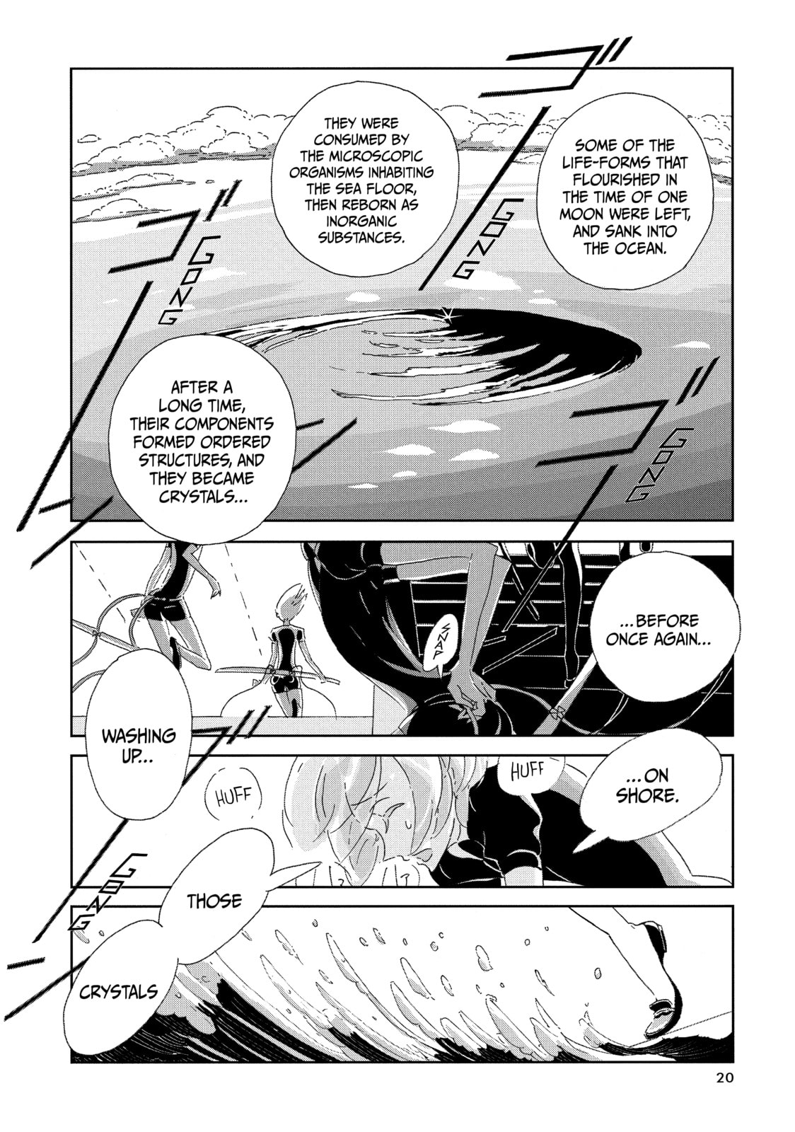 Read Houseki no Kuni chapter 1 image 19 on Lezhin