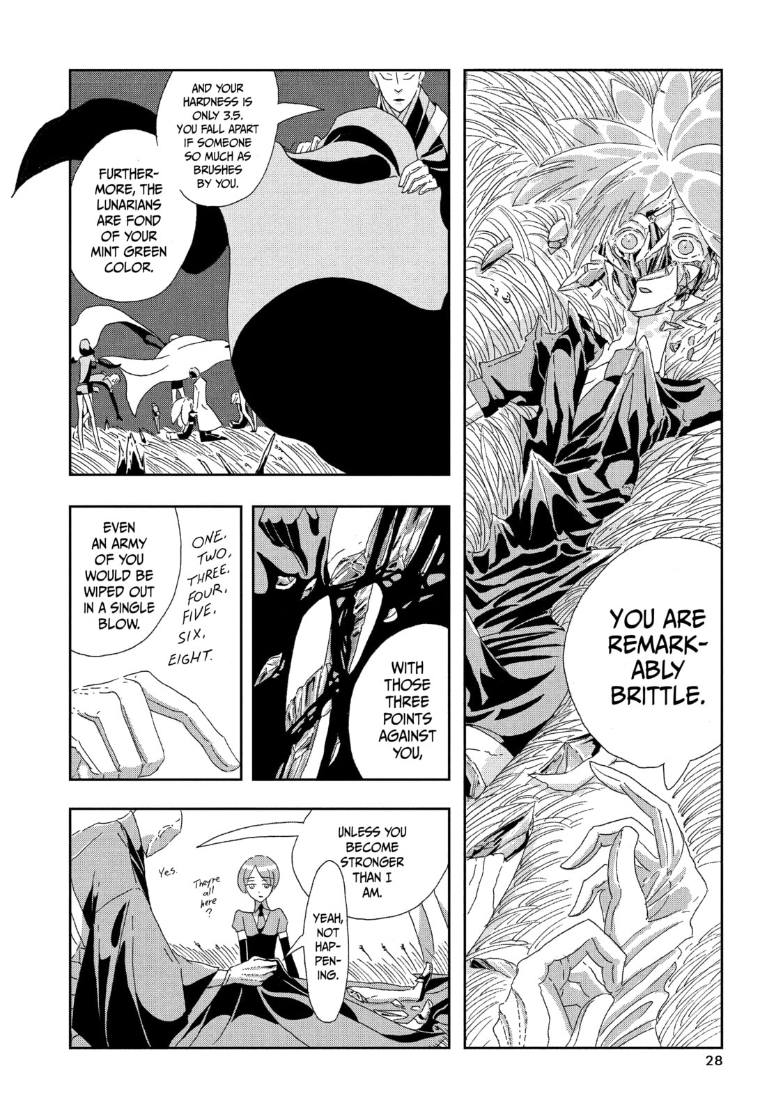 Read Houseki no Kuni chapter 1 image 27 on Lezhin