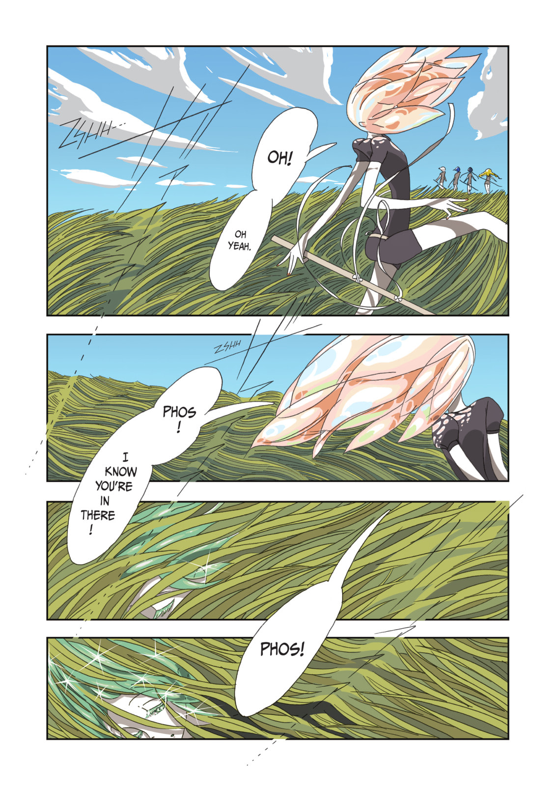 Read Houseki no Kuni chapter 1 image 3 on Lezhin