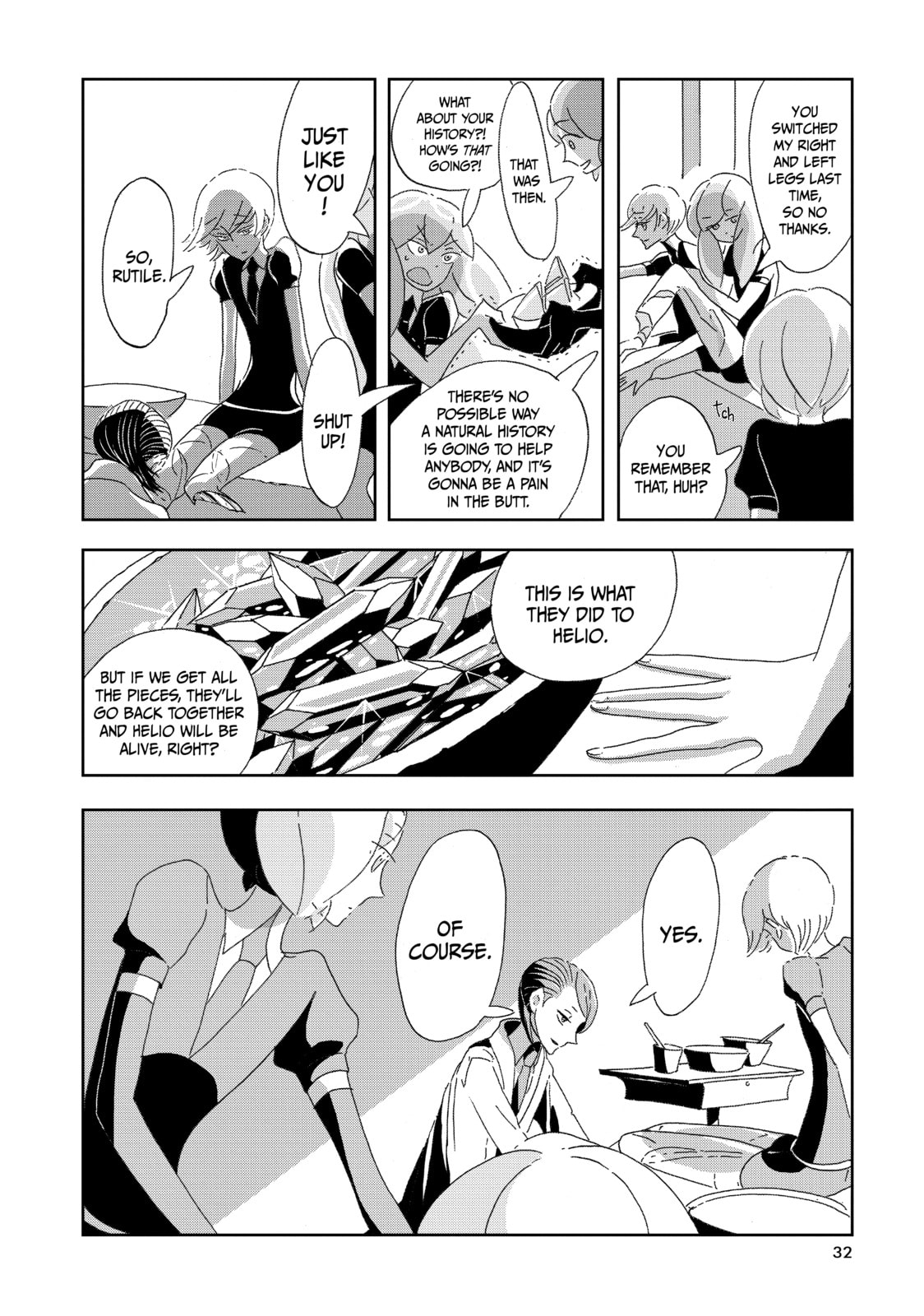 Read Houseki no Kuni chapter 1 image 31 on Lezhin